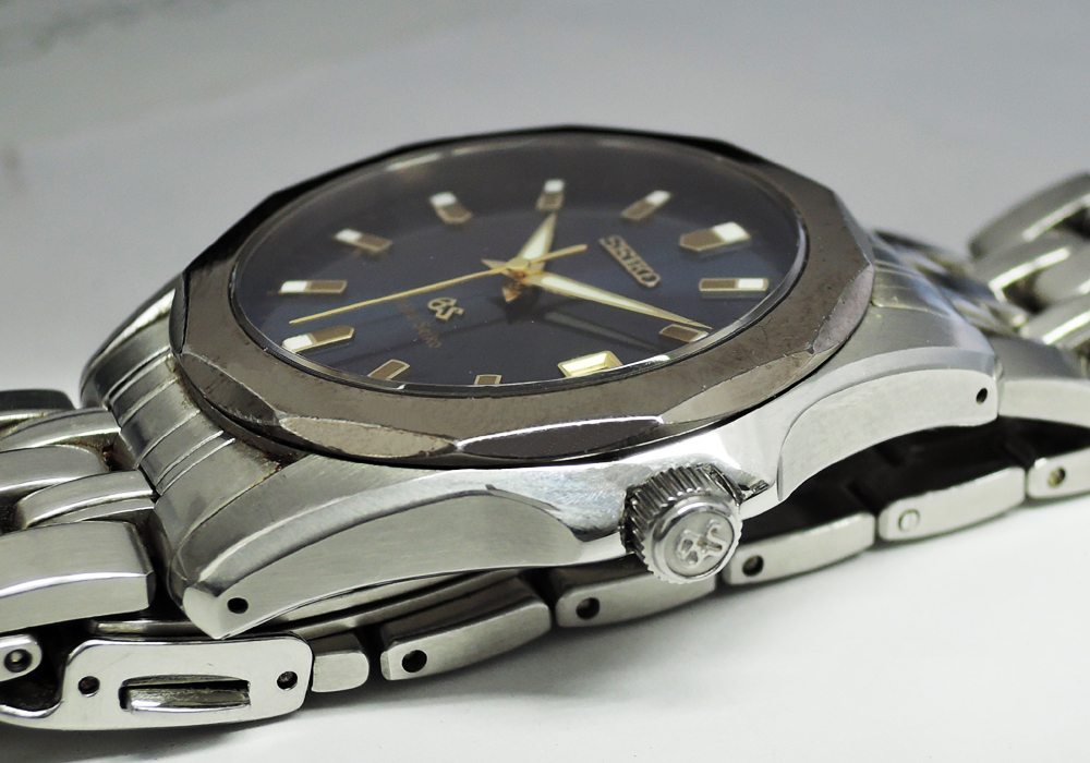  グランドセイコーGRAND SEIKO 8J56-8000 メンズ腕時計 クオーツ ネイビー文字盤 ステンレス CF7089のイメージ画像