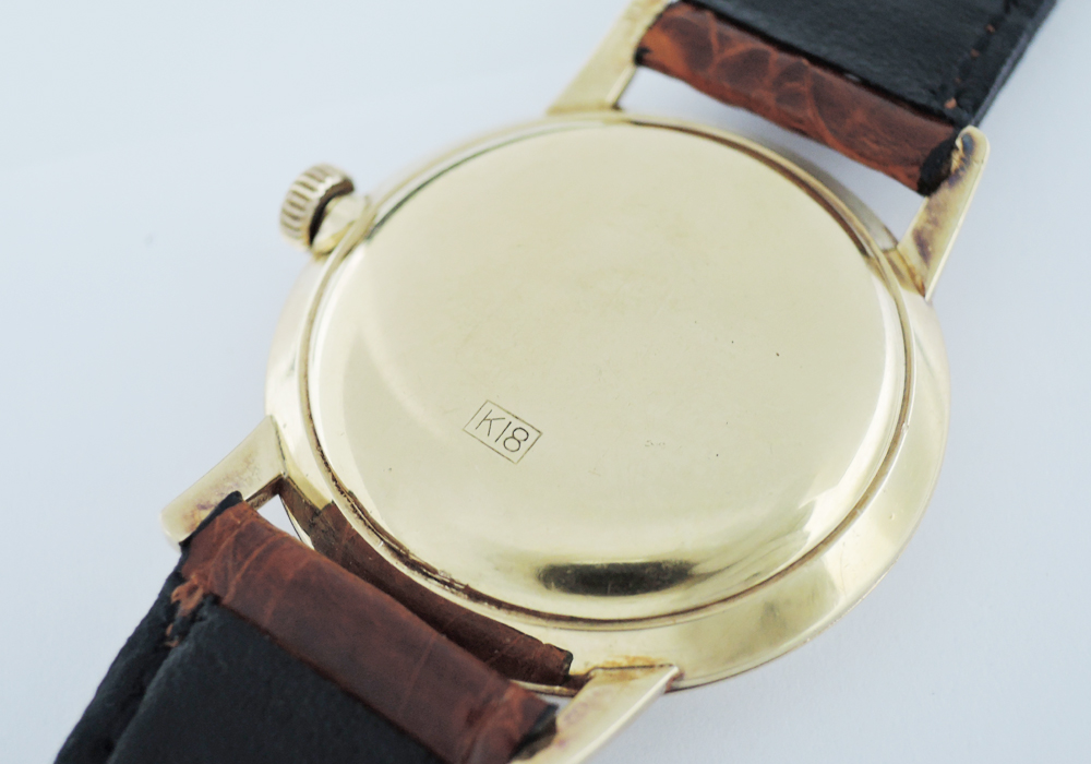SEIKO セイコー ロードマーベル メンズ K18ゴールド 手巻き 腕時計 社外ベルト IT7350のイメージ画像