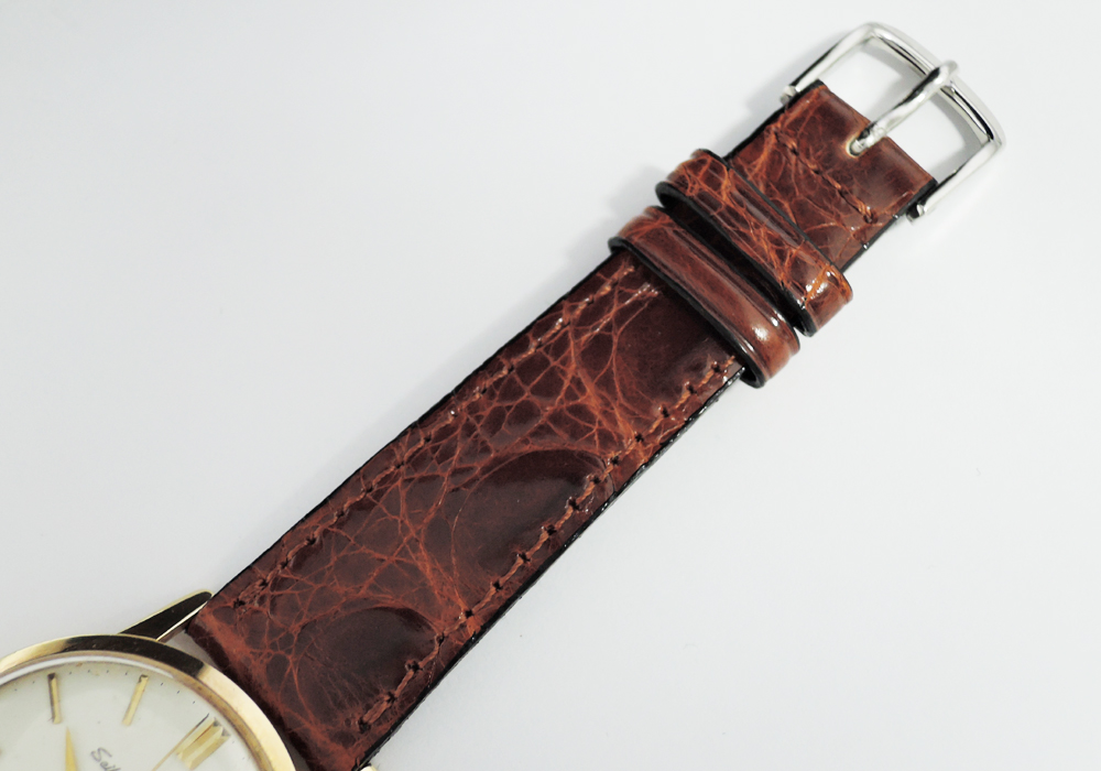 SEIKO セイコー ロードマーベル メンズ K18ゴールド 手巻き 腕時計 社外ベルト IT7350のイメージ画像