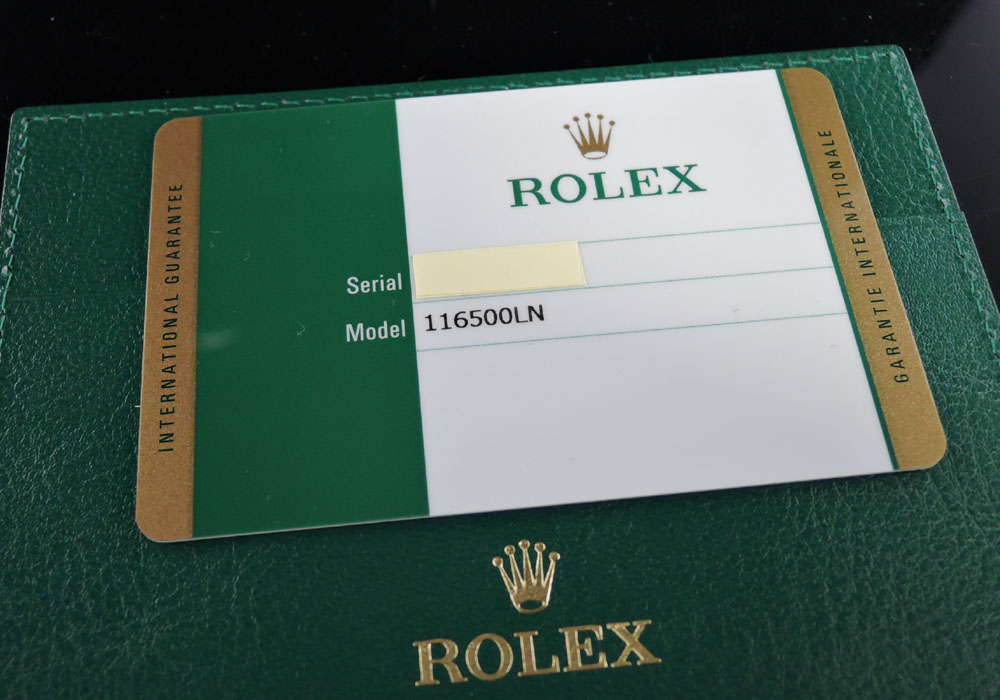 ロレックス ROLEX デイトナ DAYTONA 116500LN 黒 日本ロレックス保証書 国内正規品 未使用品 CF7352のイメージ画像