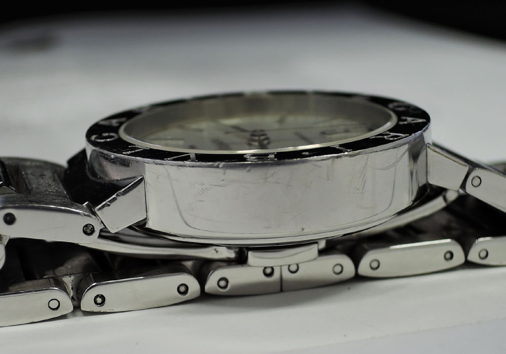 ブルガリBVLGARI ブルガリブルガリ BB38SS 自動巻 メンズ 腕時計 シルバー文字盤 IW7364のイメージ画像