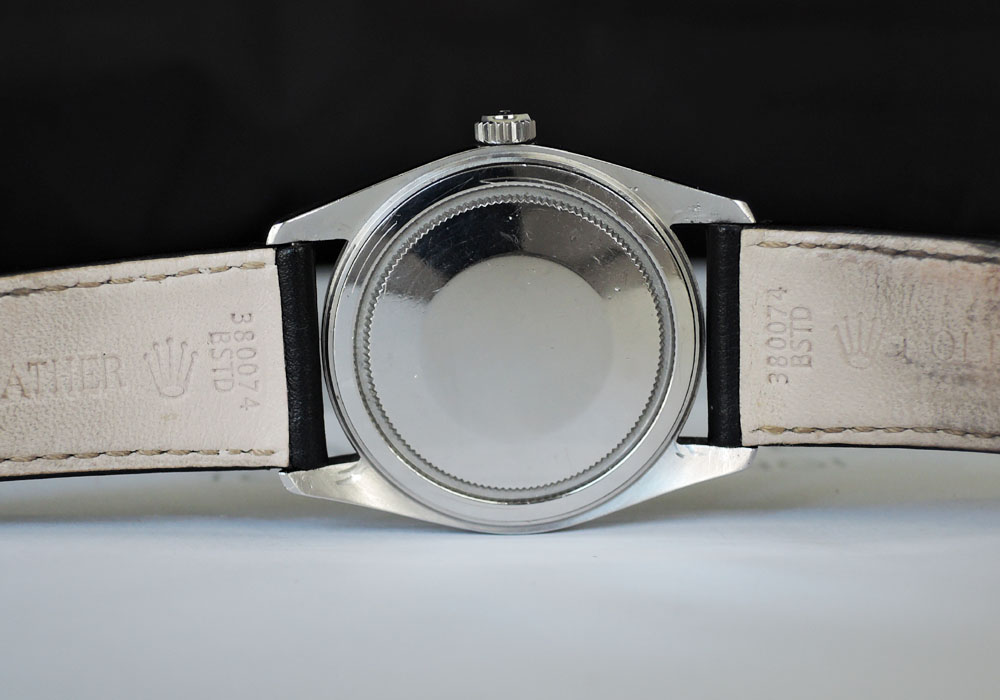 ロレックス ROLEX オイスター プレシジョン 6424 ゴールドインデックス アンティーク 手巻き ステンレス メンズ 腕時計 純正ストラップ IW7373のイメージ画像