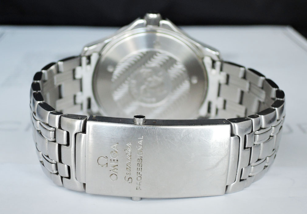 オメガOMEGA シーマスター プロフェッショナル300m 2541.80 メンズ 腕時計 青文字盤 クォーツ 保証書 箱 IW7381のイメージ画像