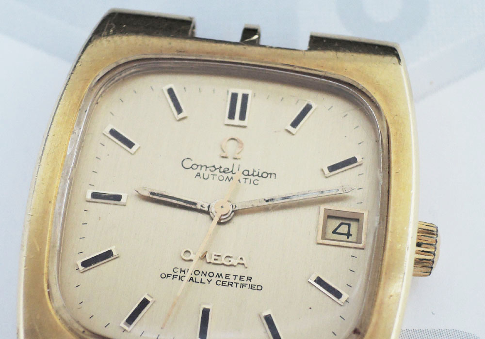 オメガOMEGA コンステレーション メッキ GP ヴィンテージ メンズ 腕時計 自動巻 ヘッドのみ IW7382のイメージ画像