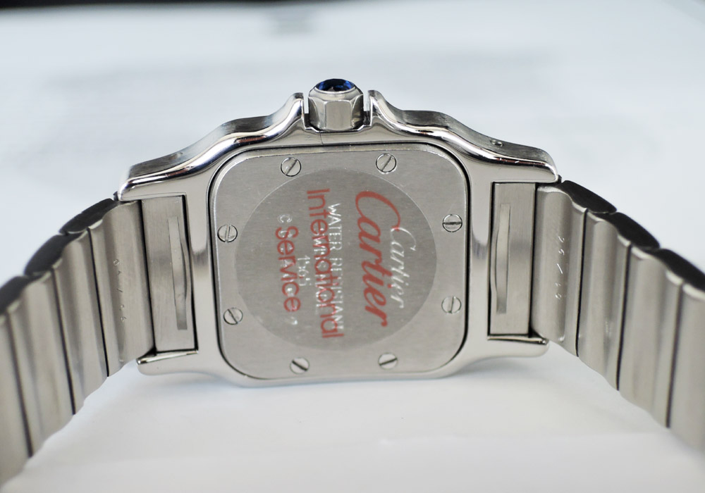 カルティエ Cartier サントスガルベ SM 1565 レディース 腕時計 ステンレス クオーツ IW7388のイメージ画像