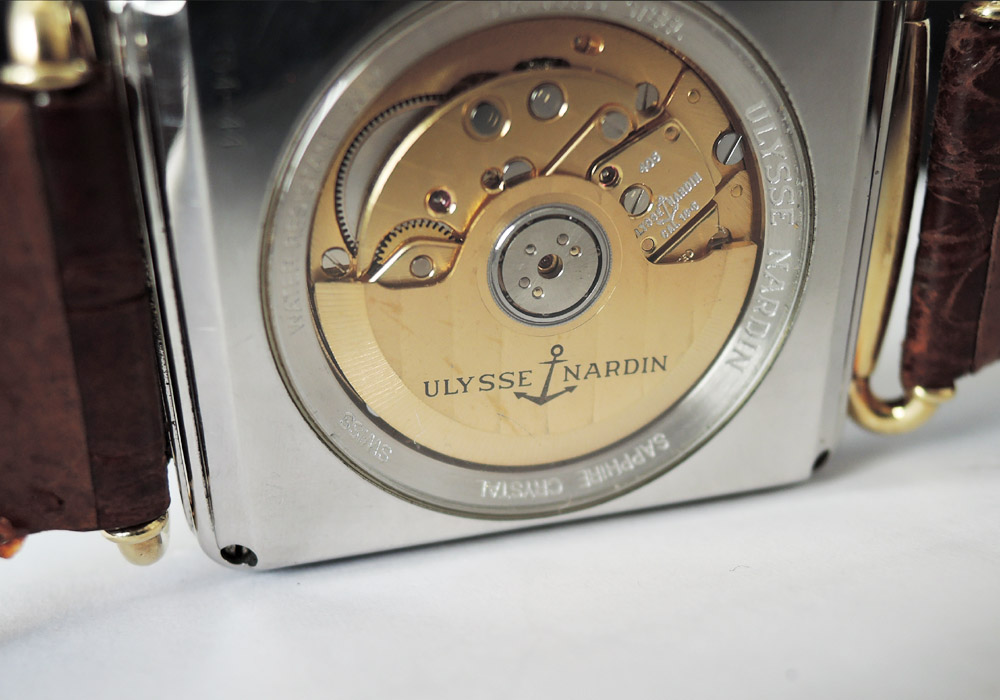 ユリスナルダンULYSSE NARDIN ミケランジェロ 164–44 ムーンフェイズ トリプルカレンダー 自動巻 YG メンズ 腕時計 IW7394のイメージ画像