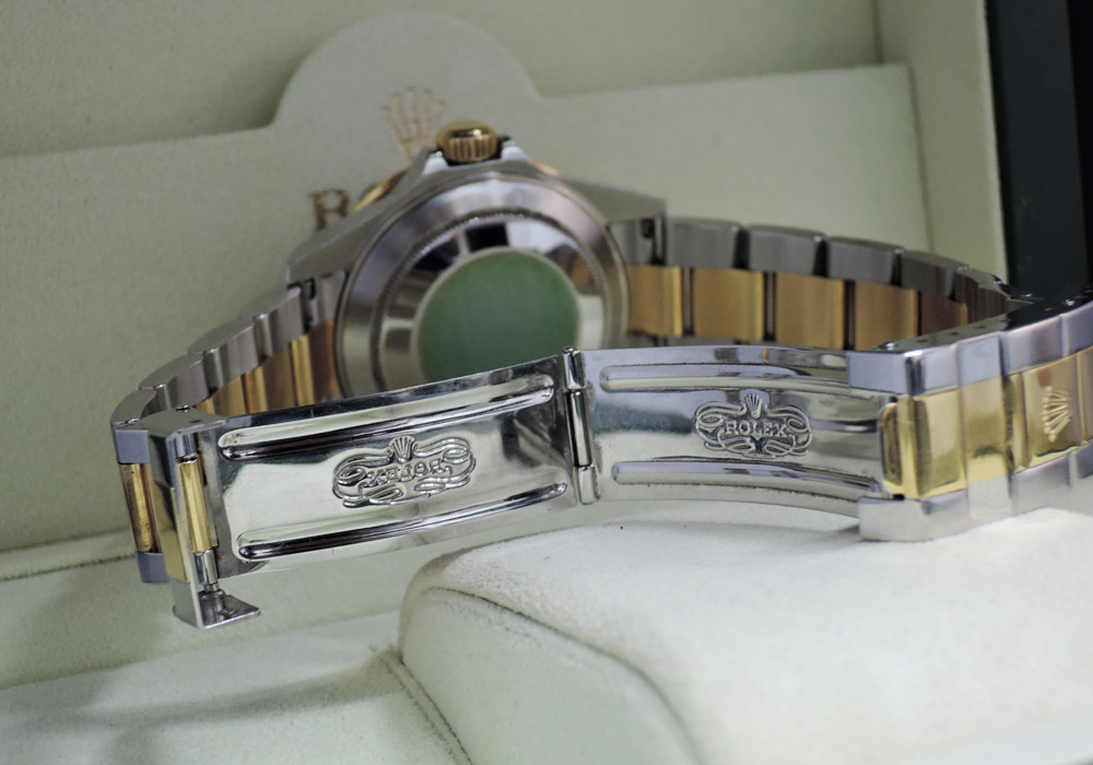 ロレックス ROLEX サブマリーナデイト コンビ 16613LN SS×18KYG 黒文字盤 メンズ 腕時計 2007年 保証書 Z番 CF7537のイメージ画像