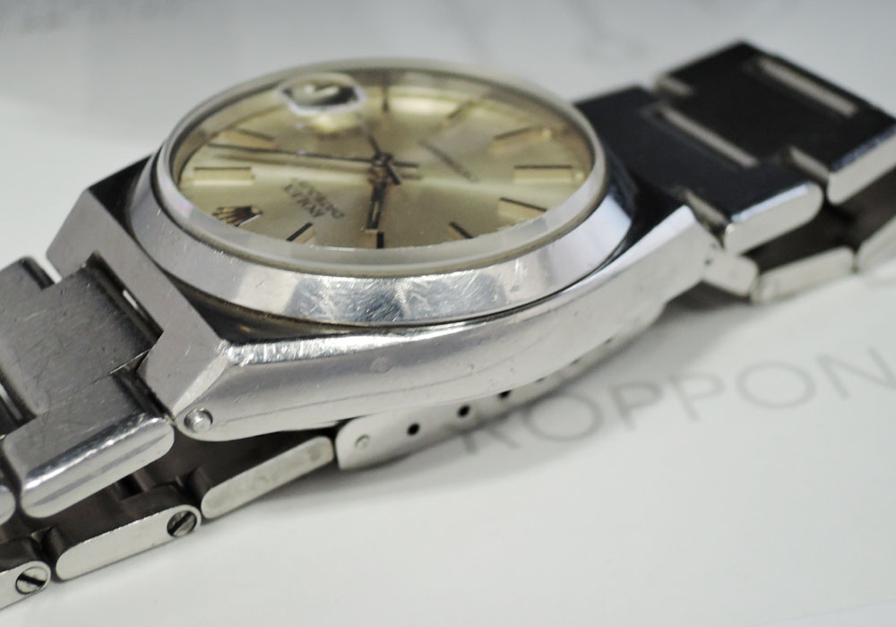 ロレックス ROLEX オイスタークォーツ デイトジャスト 17000 シルバー文字盤 メンズ 腕時計 不動 ジャンク IW7404のイメージ画像
