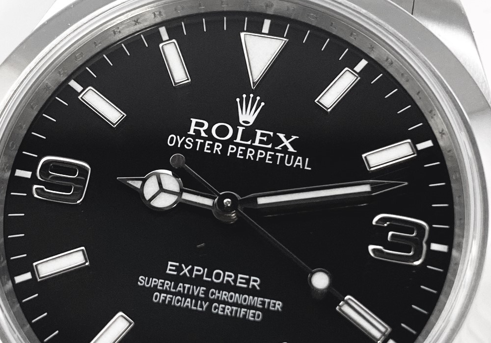 ロレックス ROLEX エクスプローラーⅠ explorer 214270 ランダム SS 保証書 自動巻 メンズ オイスターブレス 美品 CA9826のイメージ画像