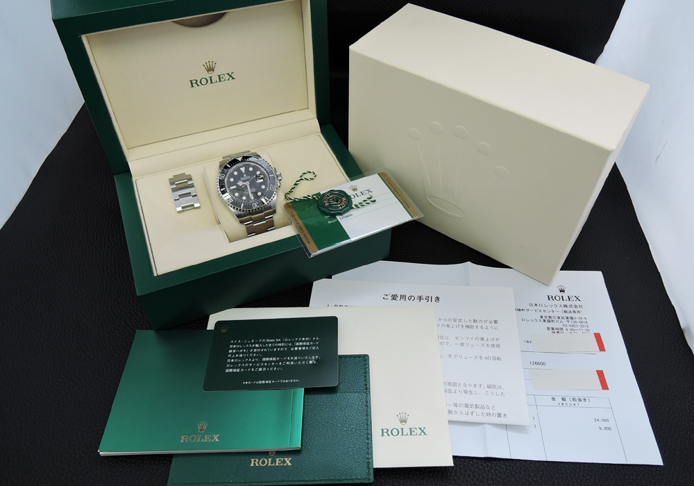 ロレックス  ROLEX シードゥエラー 126600 クラウン有り メンズ腕時計 箱、保証書有 2019年 IT7676のイメージ画像