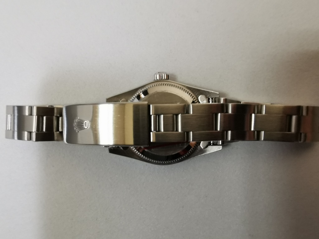 ROLEX（ロレックス） オイスター パーペチュアル 76030 Ｆ番  ピンク文字盤 レディース 【美品】のイメージ画像