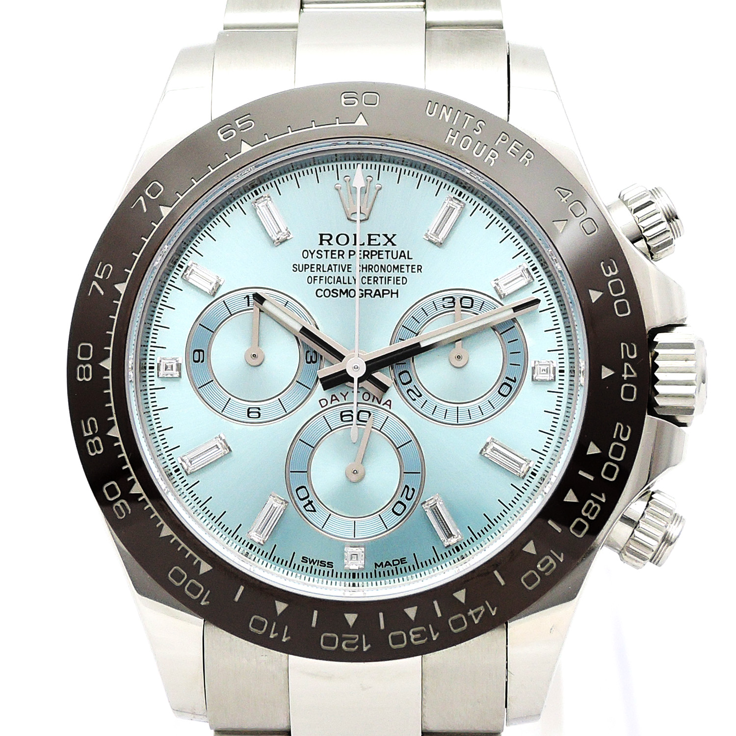 ロレックス デイトナ アイスブルー ROLEX Daytona Ice Blue 116506A 保証書 箱 OC002065のイメージ画像