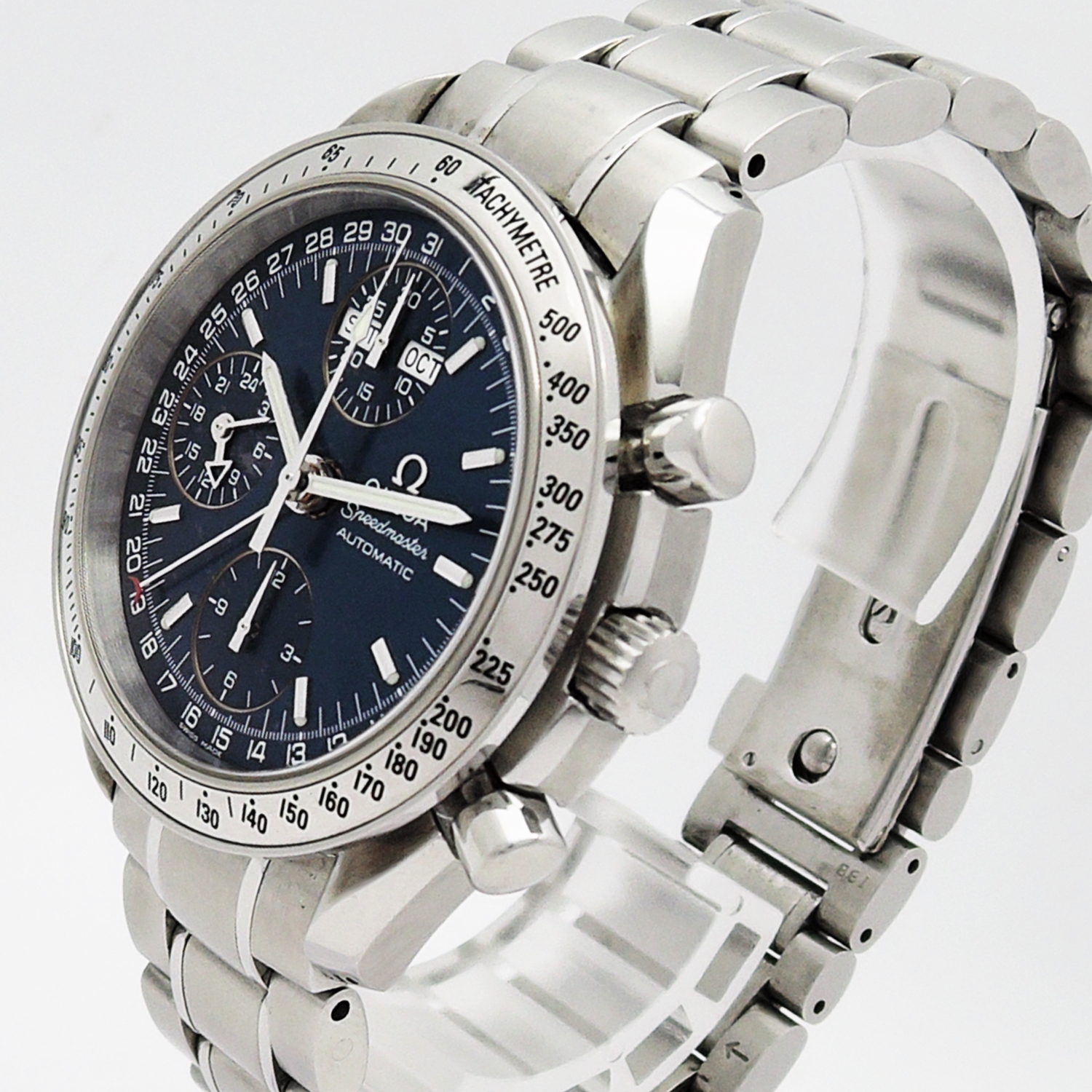 オメガ スピードマスター トリプルカレンダー 3521.80 自動巻き Speedmaster Triple Calendar AT Blue C002492のイメージ画像