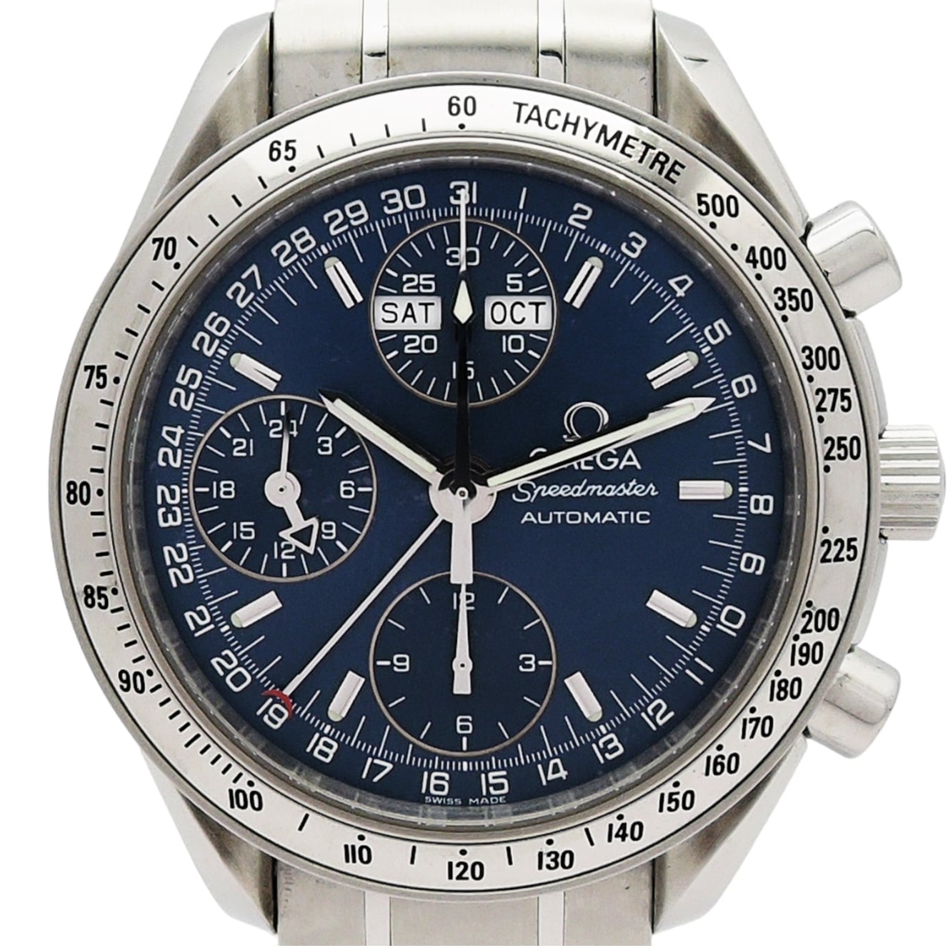 オメガ スピードマスター トリプルカレンダー 3521.80 自動巻き Speedmaster Triple Calendar AT Blue C002492のイメージ画像