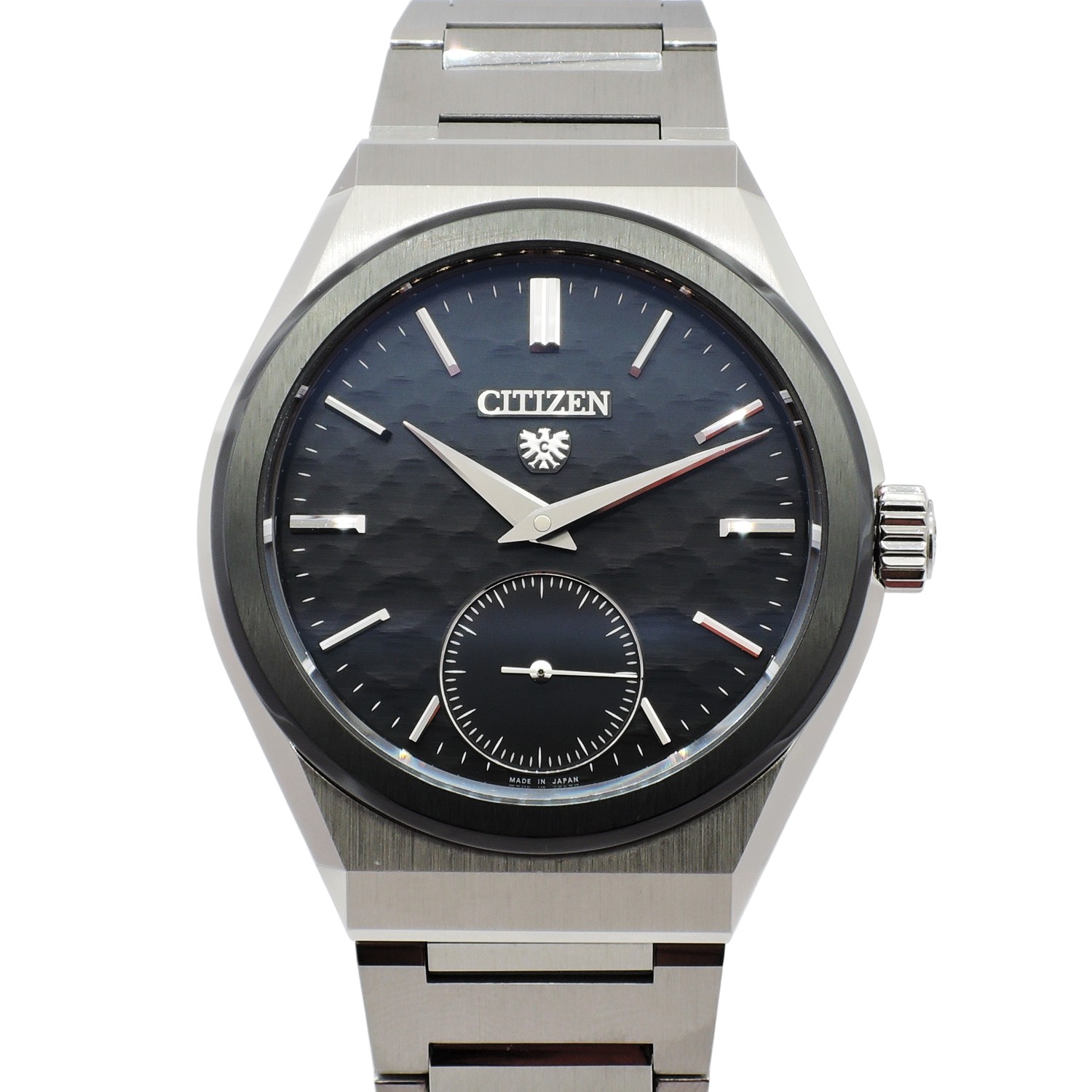 シチズン The CITIZEN メカニカルモデル NC0206-18E 限定モデル ジルコニアセラミックベゼル SS ブラック 19㎝ AT CITIZEN The CITIZEN Mechanical model zirconia ceramic bezel Black C003703