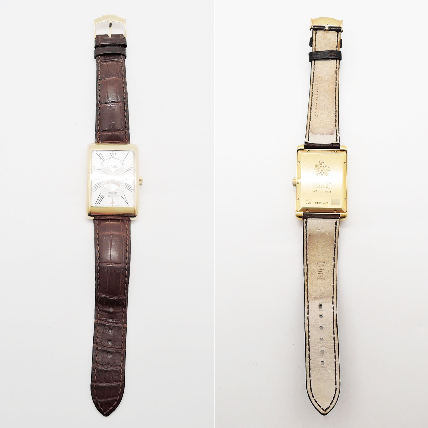 ピアジェ レクタングルアランシェンヌ GOA28061 文字盤シルバー Silver AT 18.5㎝ PIAGET Rectangle Aranchenne C004460のイメージ画像