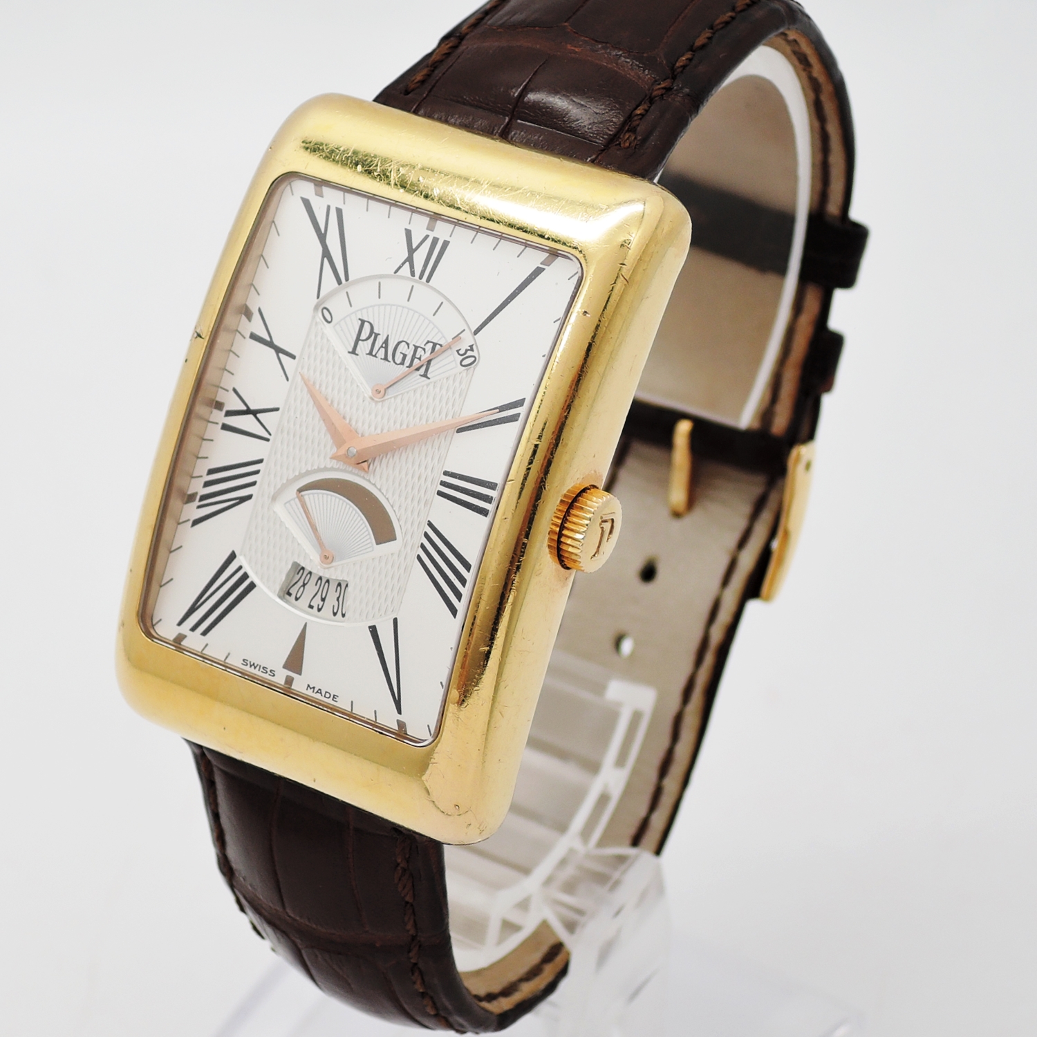 ピアジェ レクタングルアランシェンヌ GOA28061 文字盤シルバー Silver AT 18.5㎝ PIAGET Rectangle Aranchenne C004460のイメージ画像
