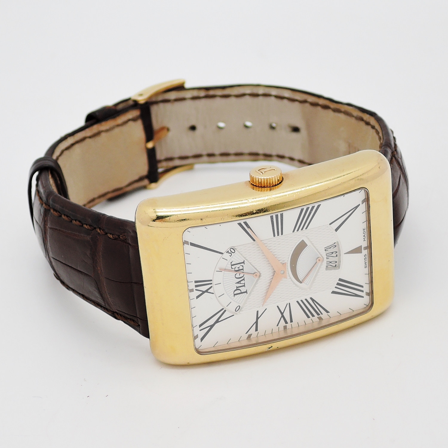 ピアジェ レクタングルアランシェンヌ GOA28061 文字盤シルバー Silver AT 18.5㎝ PIAGET Rectangle Aranchenne C004460のイメージ画像