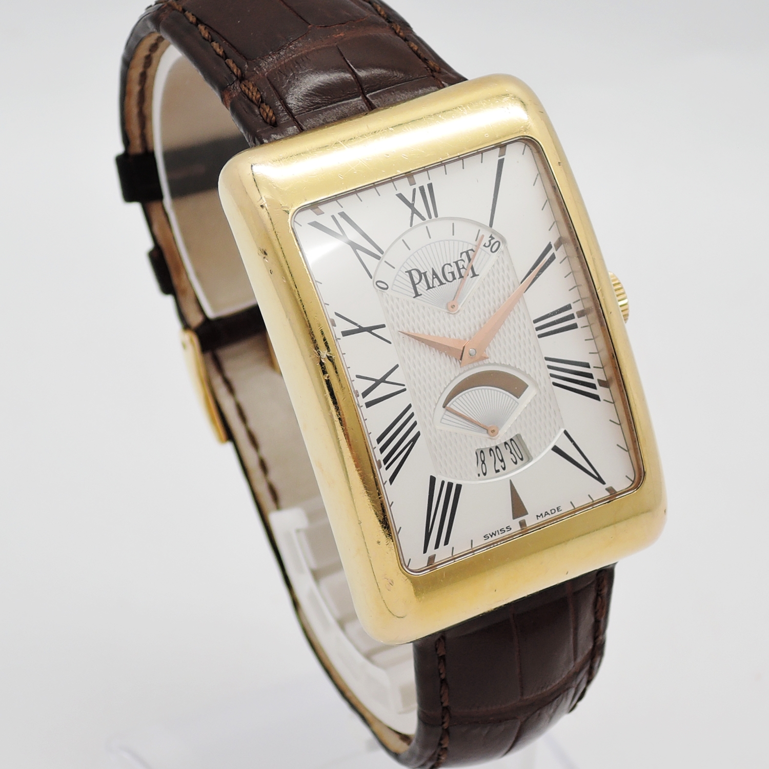 ピアジェ レクタングルアランシェンヌ GOA28061 文字盤シルバー Silver AT 18.5㎝ PIAGET Rectangle Aranchenne C004460のイメージ画像