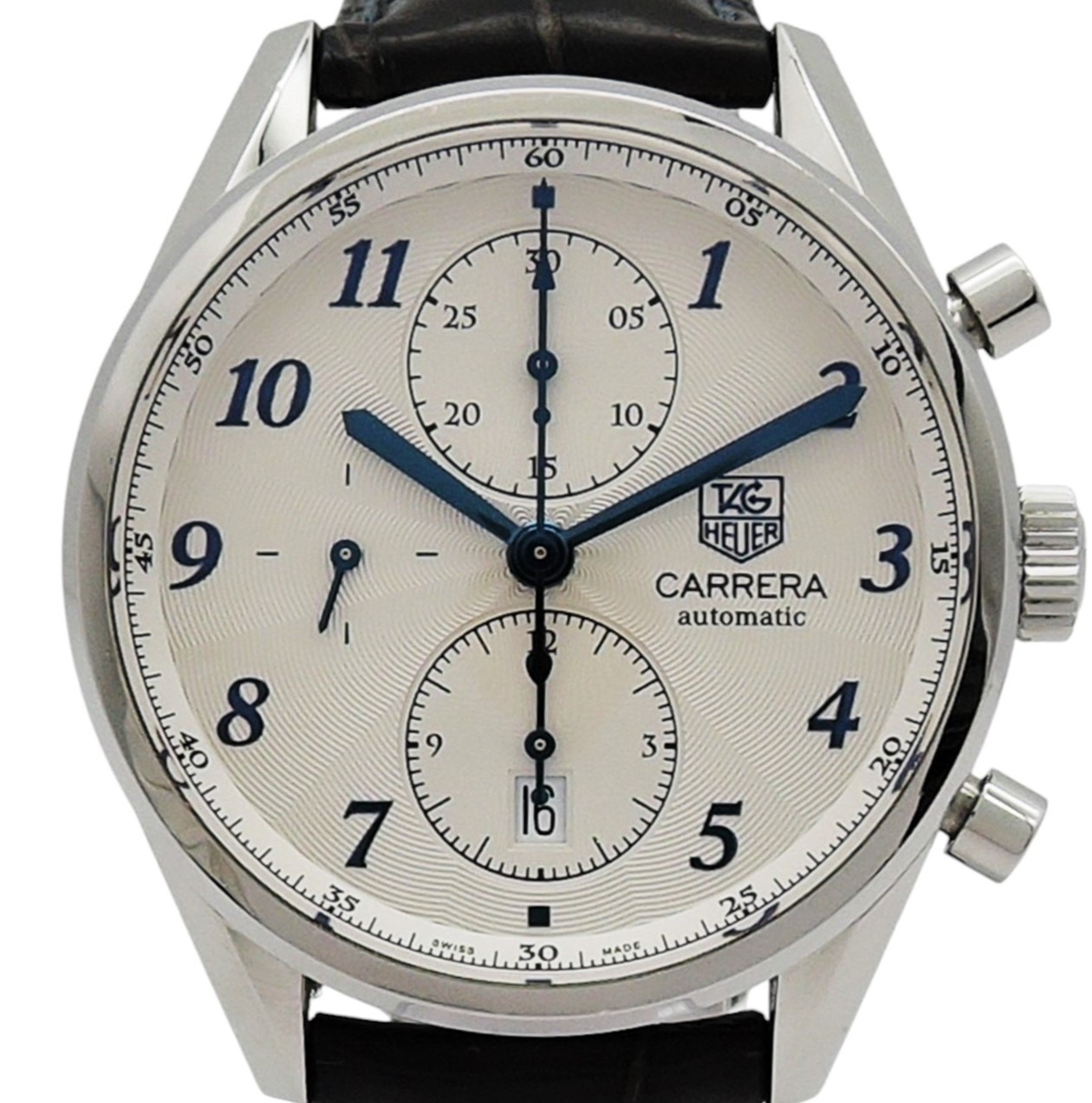 タグホイヤー カラレ キャバリー 16 CAS2111 シルバー AT 18cm Tag Heuer Carrera Calibre 16 C004614のイメージ画像