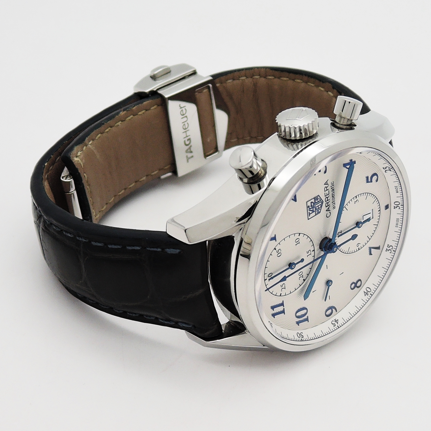 タグホイヤー カラレ キャバリー 16 CAS2111 シルバー AT 18cm Tag Heuer Carrera Calibre 16 C004614のイメージ画像