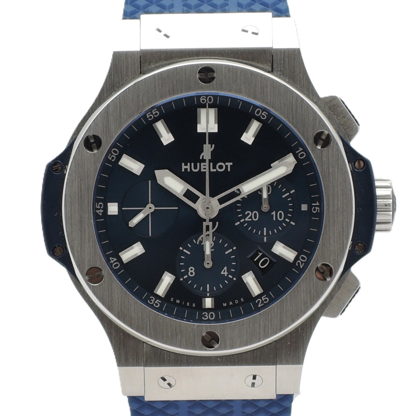 ウブロ ビッグバン スチール ブルー 301.SX.7170.LR ブルー Blue AT 18.5㎝ HUBLOT Big Bang Steel Blue C004669のイメージ画像