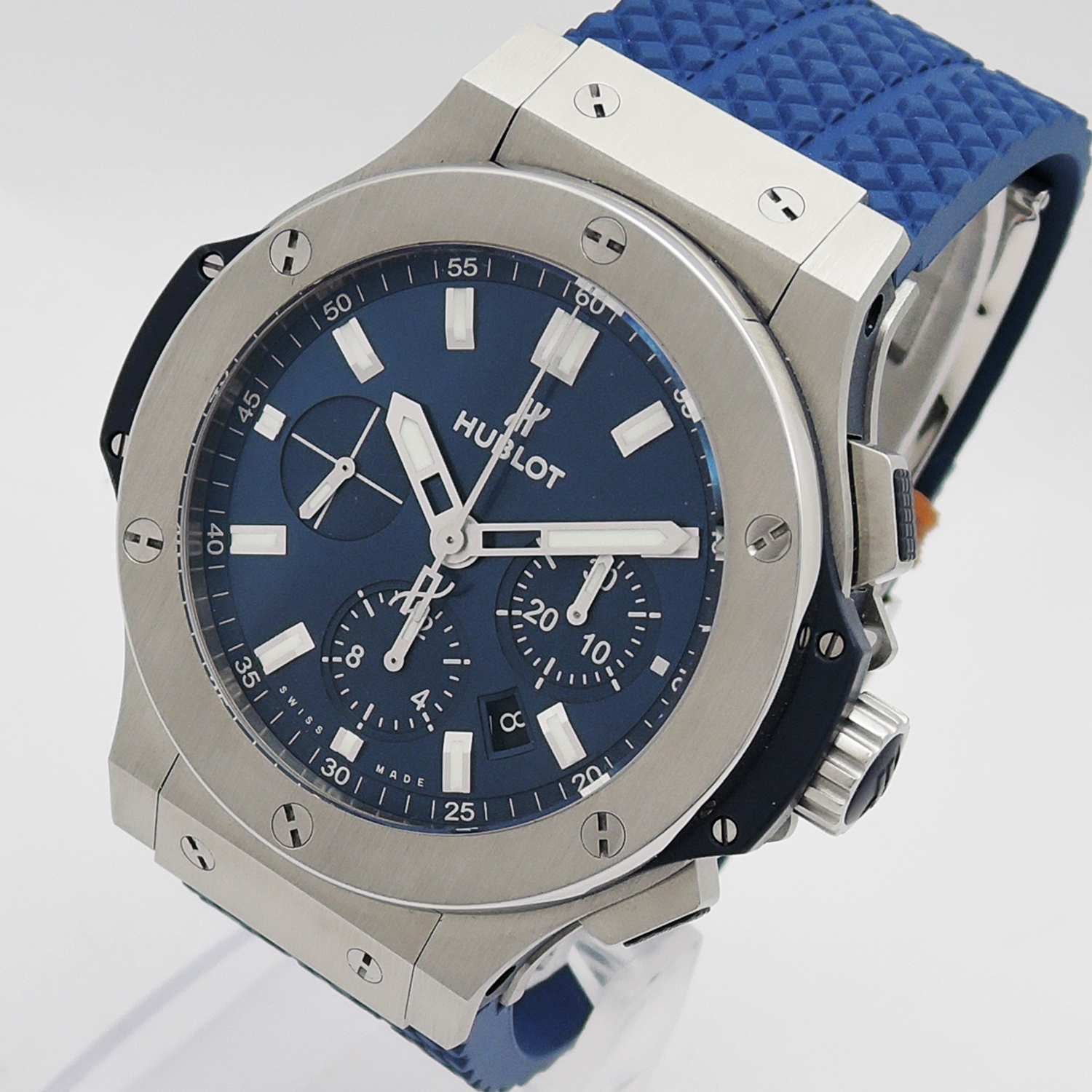 ウブロ ビッグバン スチール ブルー 301.SX.7170.LR ブルー Blue AT 18.5㎝ HUBLOT Big Bang Steel Blue C004669のイメージ画像