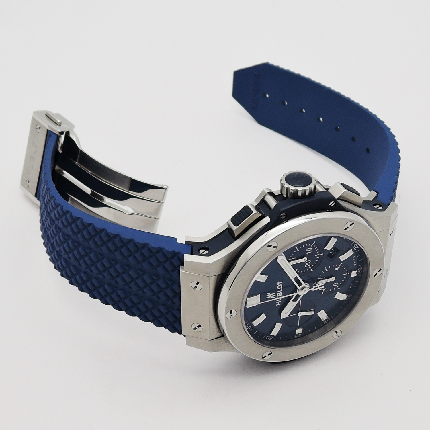 ウブロ ビッグバン スチール ブルー 301.SX.7170.LR ブルー Blue AT 18.5㎝ HUBLOT Big Bang Steel Blue C004669のイメージ画像