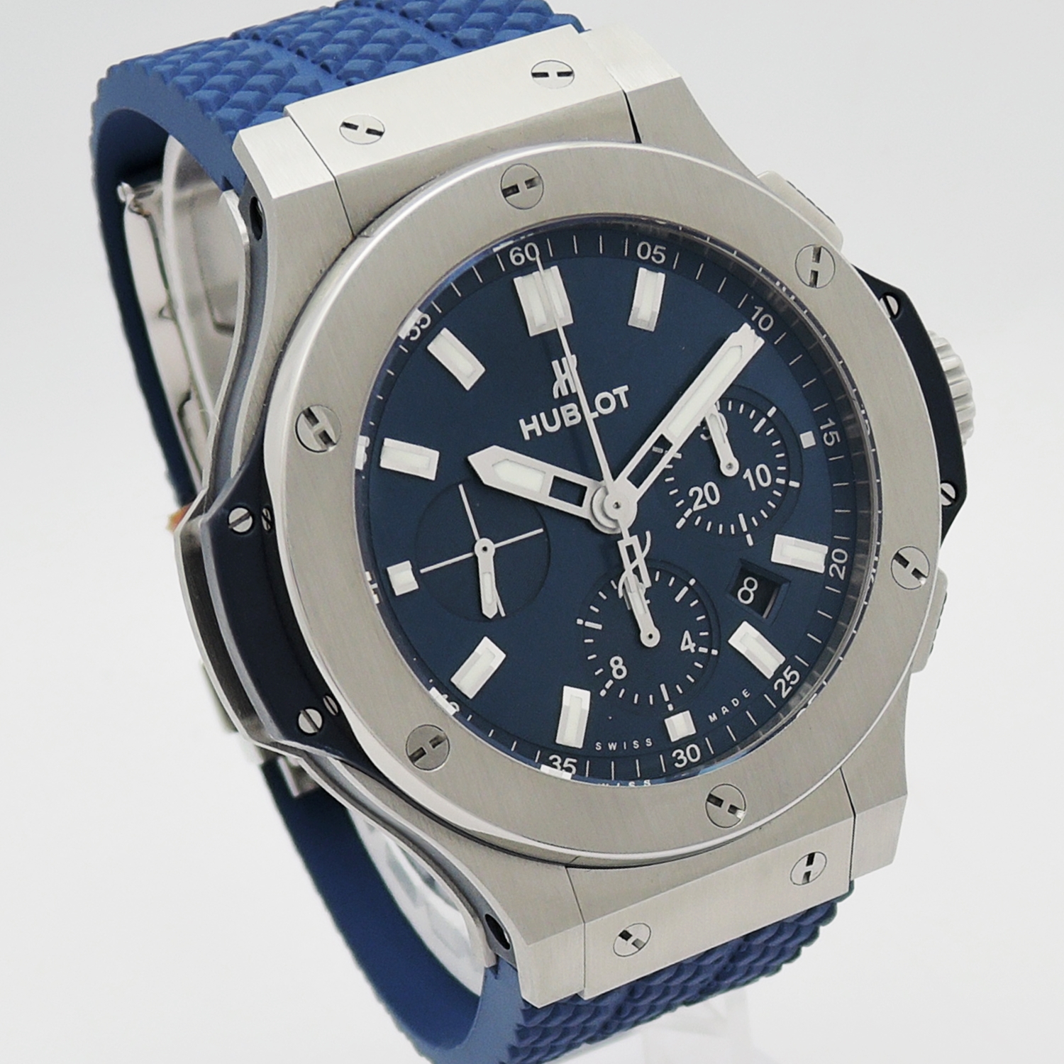 ウブロ ビッグバン スチール ブルー 301.SX.7170.LR ブルー Blue AT 18.5㎝ HUBLOT Big Bang Steel Blue C004669のイメージ画像