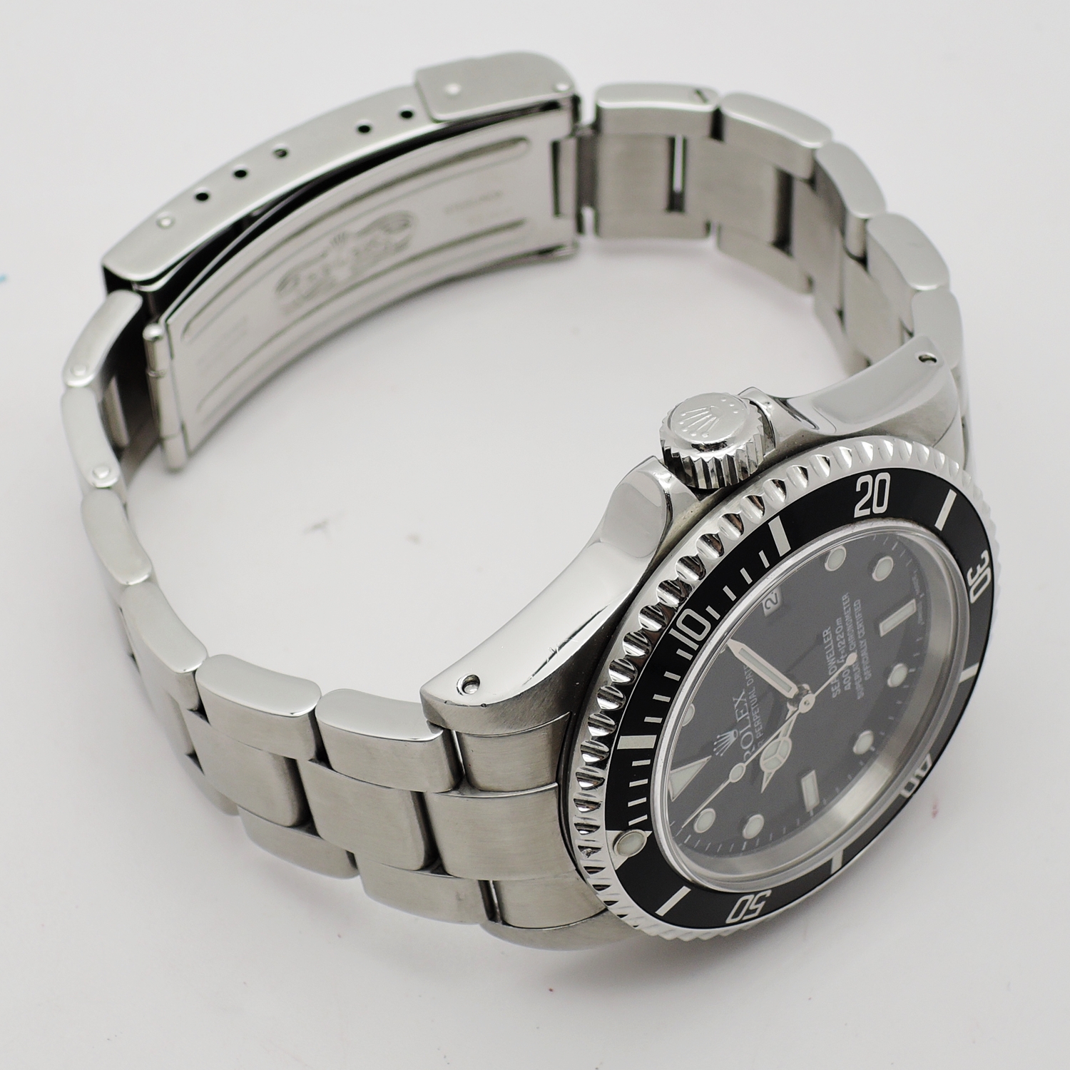 ロレックス シードゥエラー 40 16600 A番 黒 ブラック AT 18.5cm ROLEX Seadweller 40 Black C004211のイメージ画像