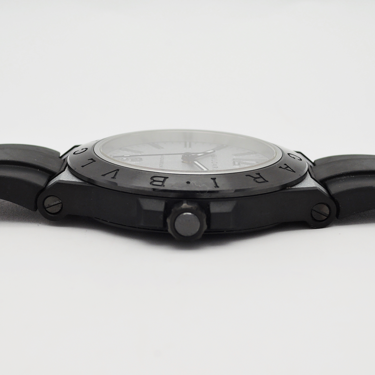 ブルガリ ディアゴノ マグネシウム DG41SMC 文字盤グレー Gray AT 18.5cm BVLGARI Diagono Magnesium C004755のイメージ画像