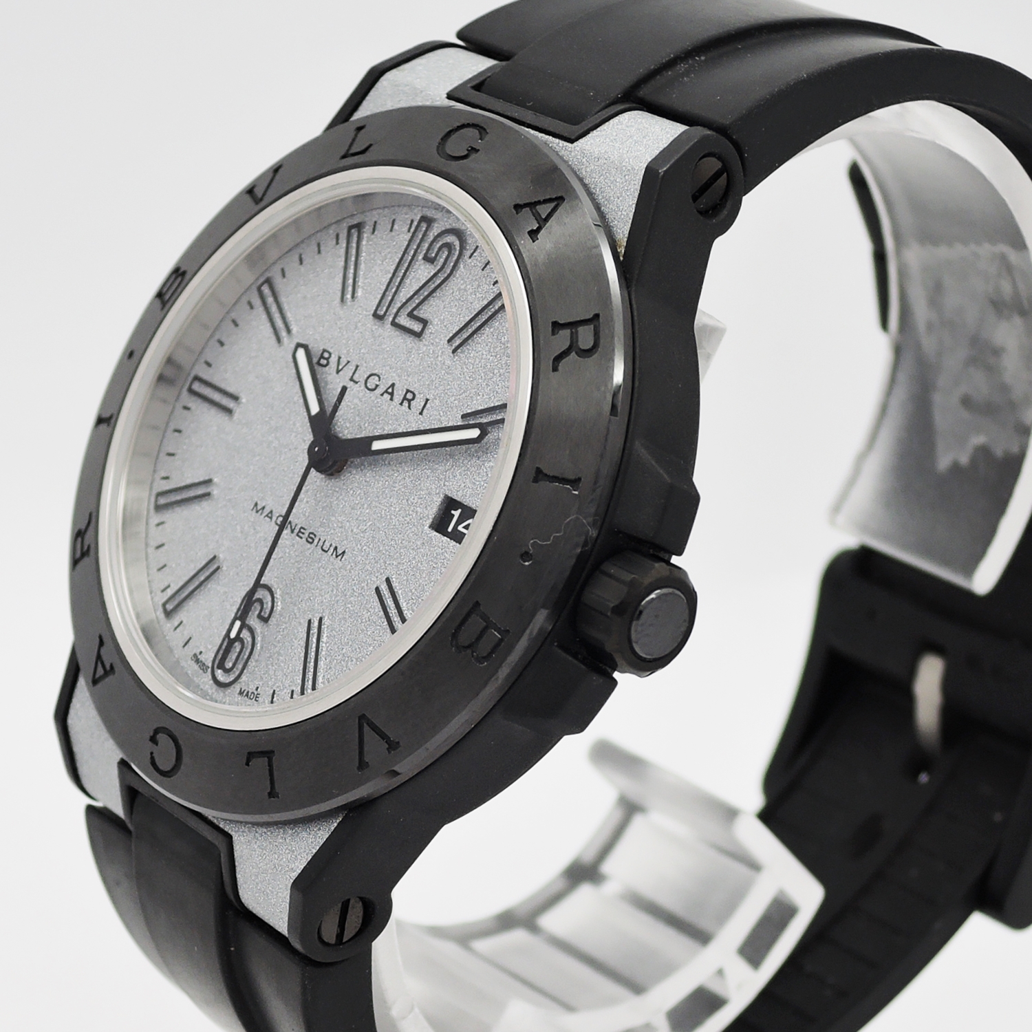 ブルガリ ディアゴノ マグネシウム DG41SMC 文字盤グレー Gray AT 18.5cm BVLGARI Diagono Magnesium C004755のイメージ画像