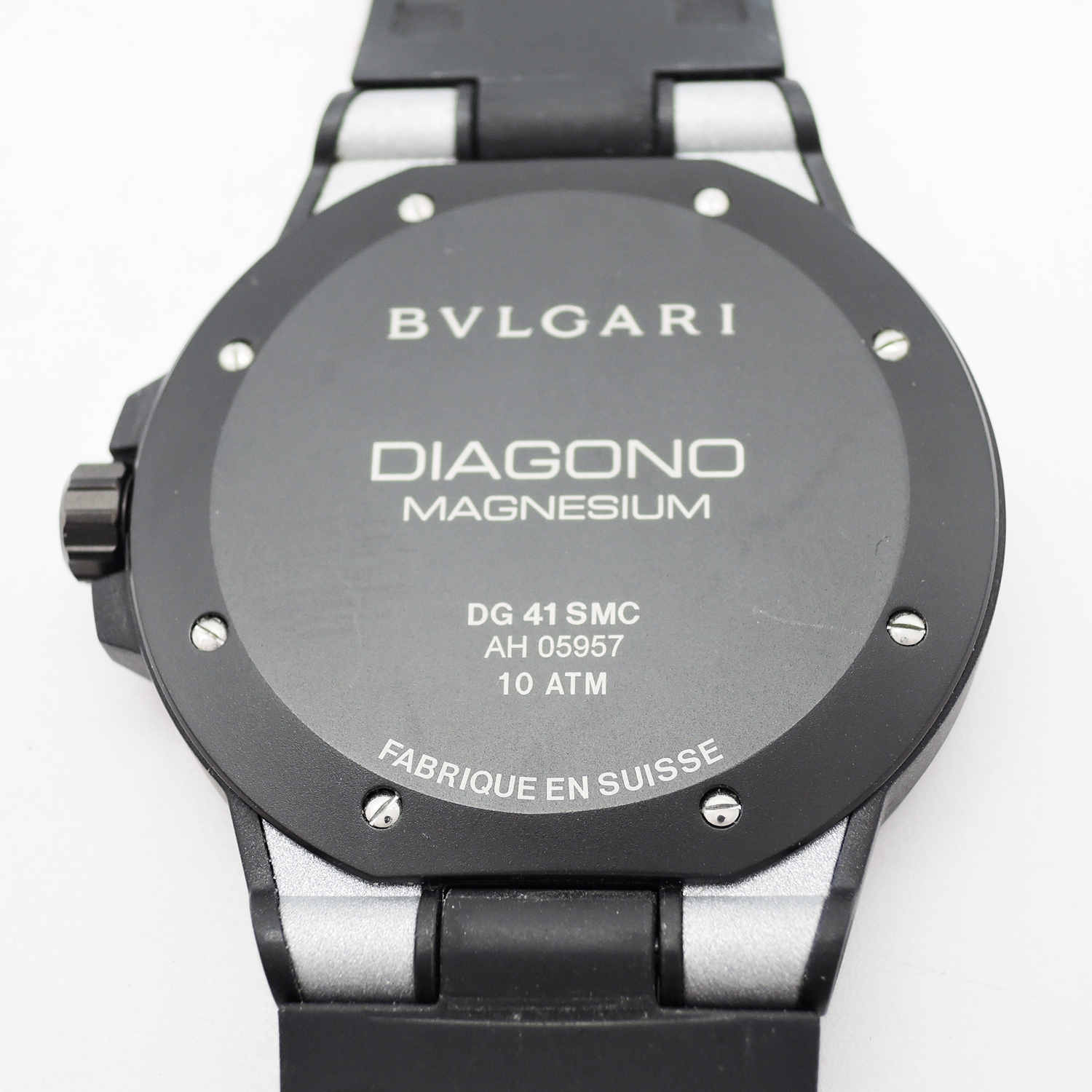 ブルガリ ディアゴノ マグネシウム DG41SMC 文字盤グレー Gray AT 18.5cm BVLGARI Diagono Magnesium C004755のイメージ画像