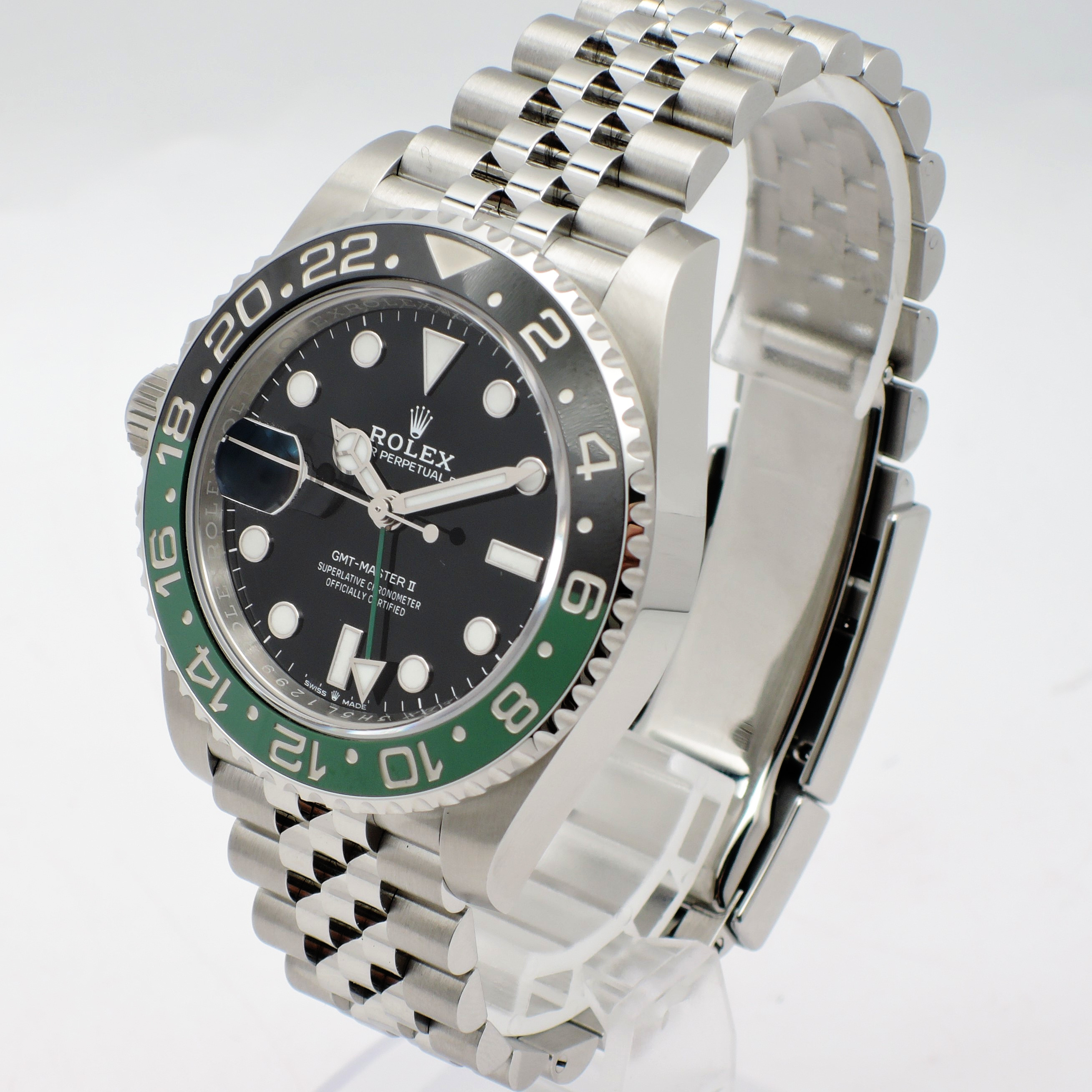 ロレックス GMTマスターⅡ 126720VTNR 2024年保証書 黒 ブラック AT 17cm ROLEX GMT-MasterⅡ Black C004851のイメージ画像