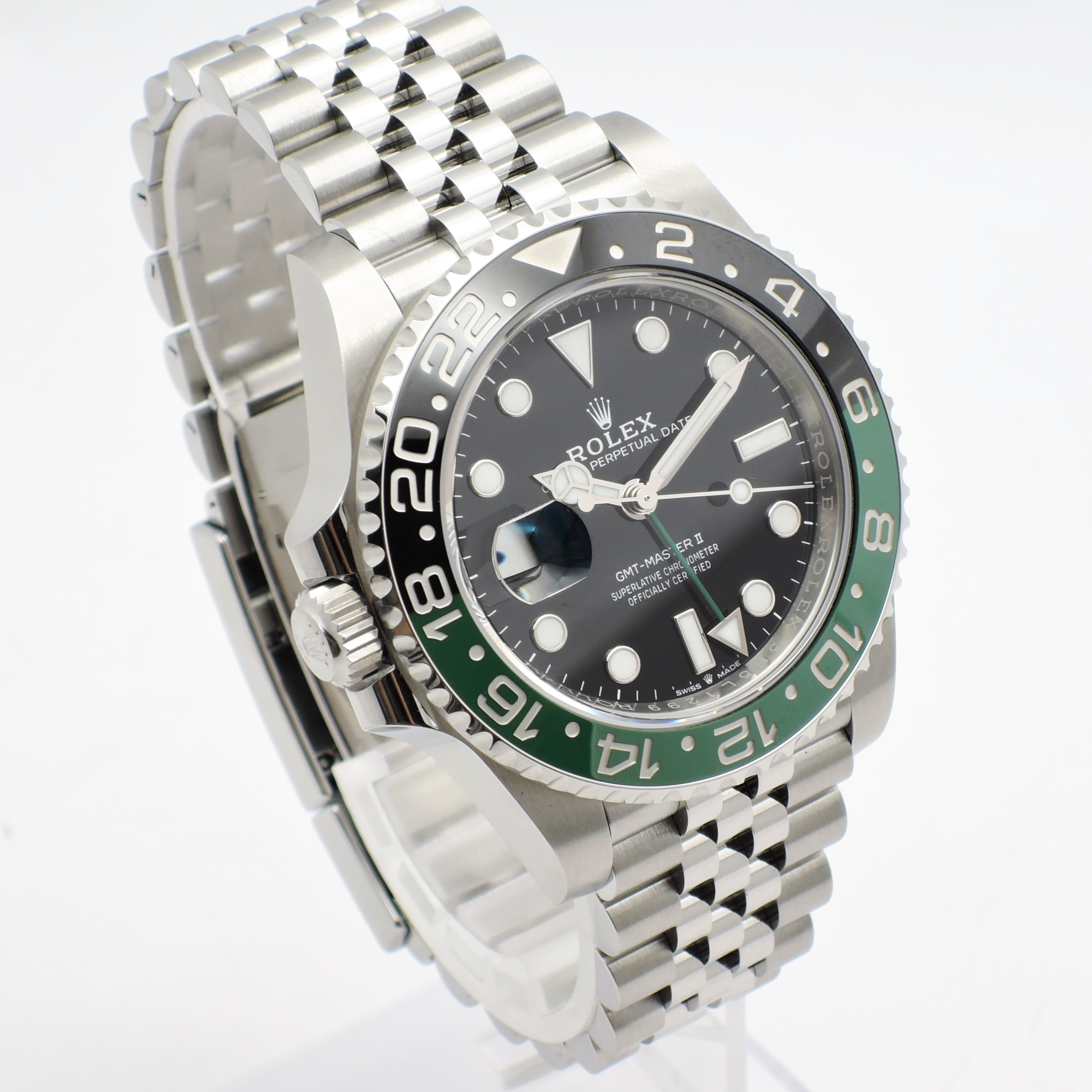 ロレックス GMTマスターⅡ 126720VTNR 2024年保証書 黒 ブラック AT 17cm ROLEX GMT-MasterⅡ Black C004851のイメージ画像