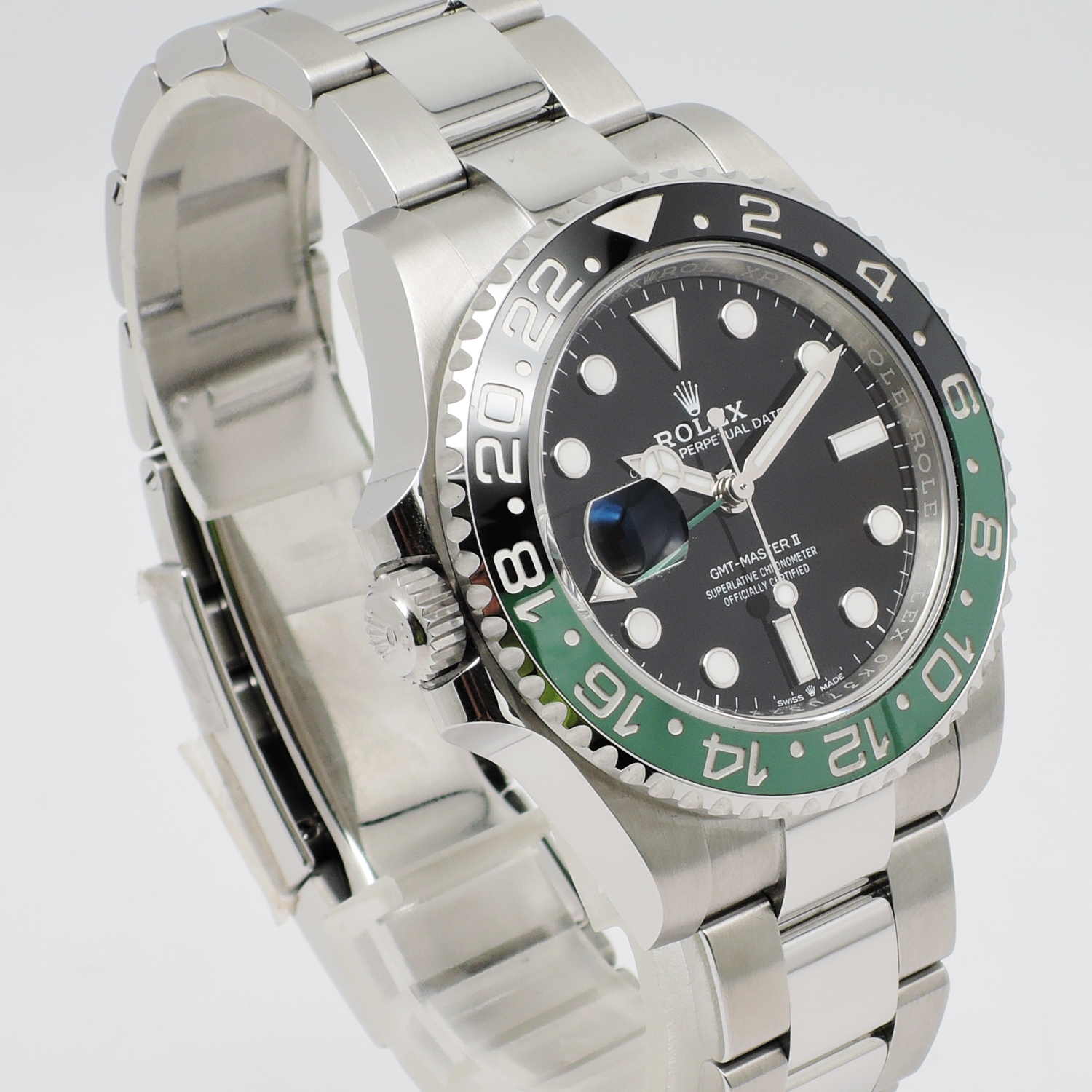 ロレックス GMTマスターⅡ 126720VTNR 2024年保証書 黒 ブラック AT 18cm ROLEX GMT-MasterⅡ Black C004842のイメージ画像