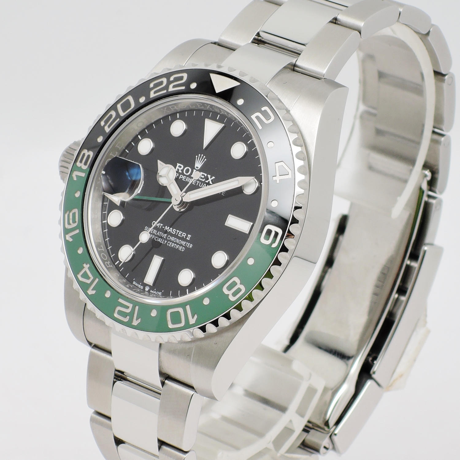 ロレックス GMTマスターⅡ 126720VTNR 2024年保証書 黒 ブラック AT 18cm ROLEX GMT-MasterⅡ Black C004842のイメージ画像