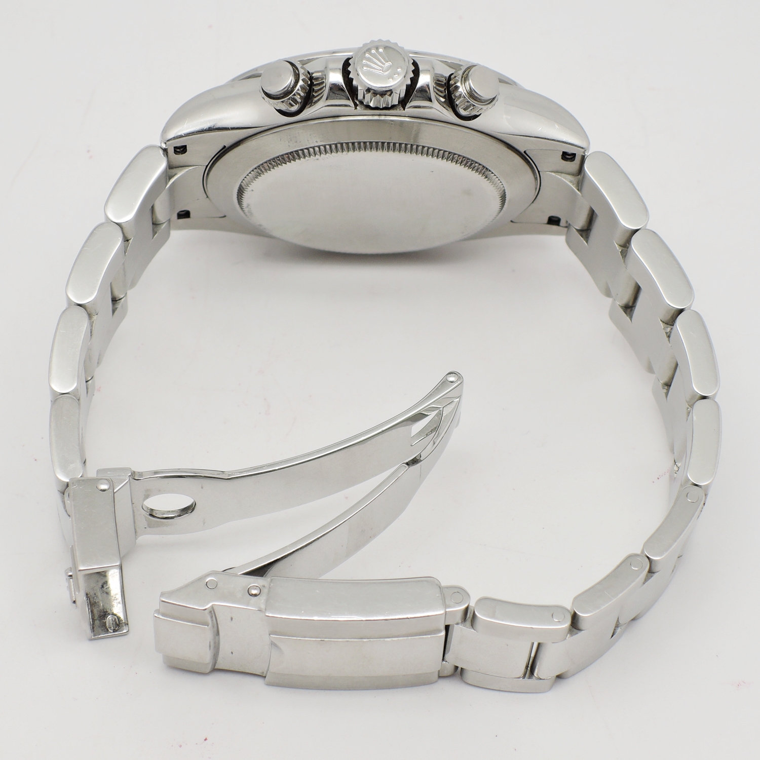 ロレックス デイトナ 40 116520 白 ホワイト 17.5cm ROLEX Daytona 40 White C005459のイメージ画像