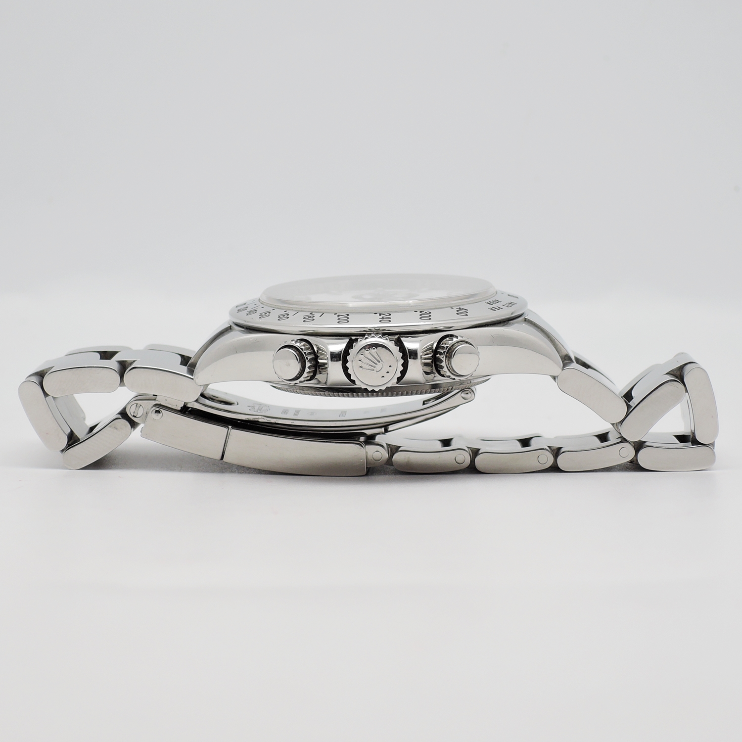 ロレックス デイトナ 40 116520 白 ホワイト 17.5cm ROLEX Daytona 40 White C005459のイメージ画像