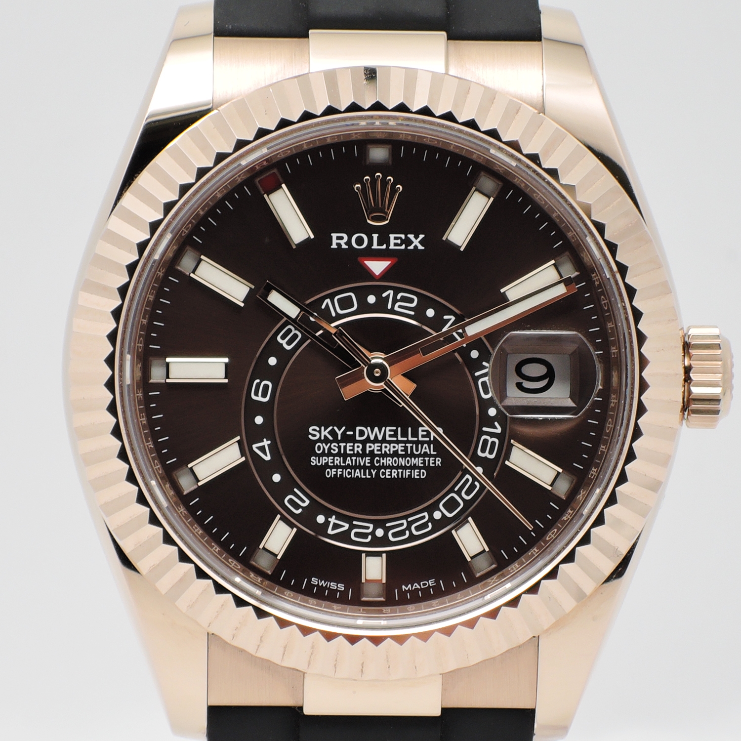 ロレックス スカイドゥエラー 326235 ブラウン 16.5cm ROLEX Sky-Dweller Brown C005501のイメージ画像