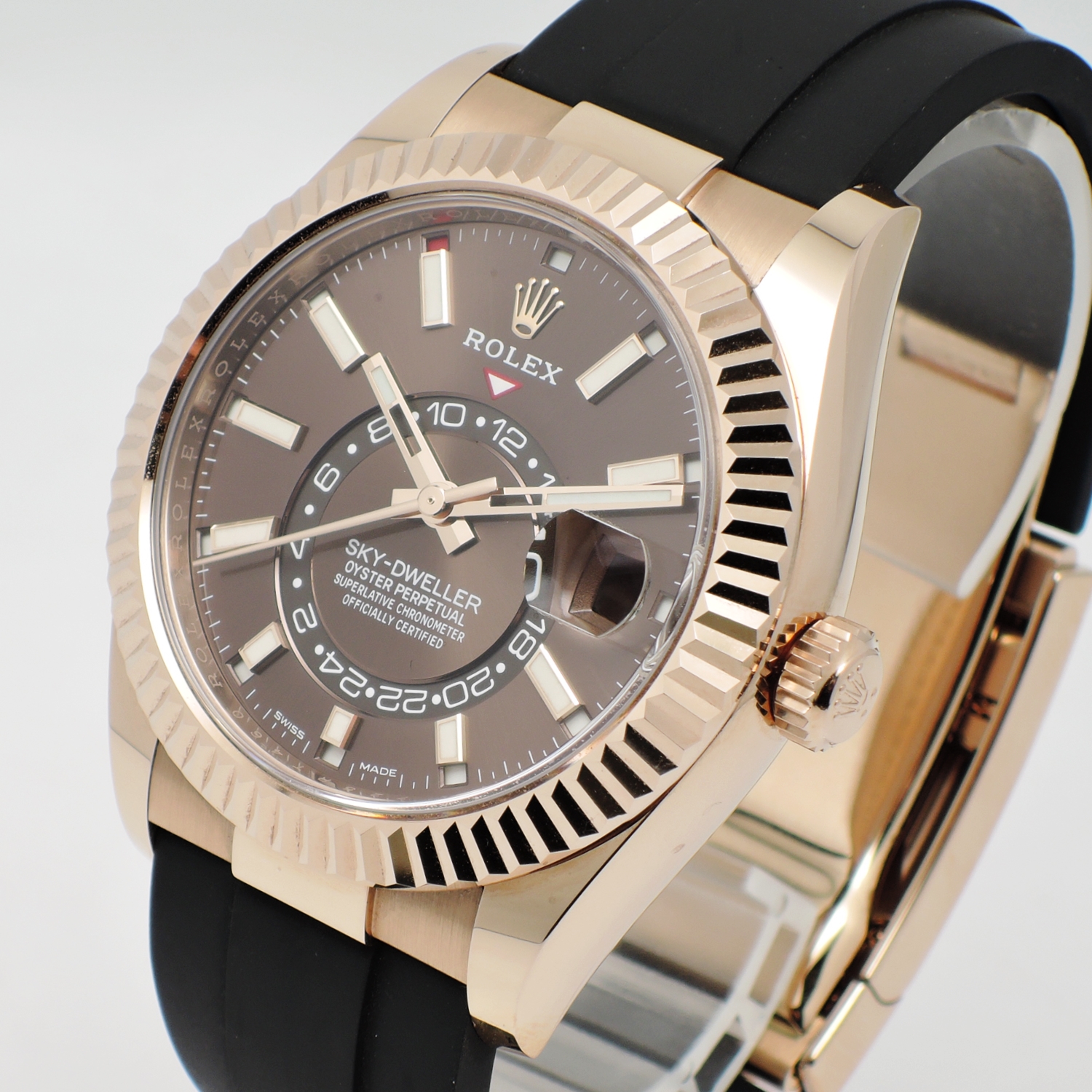ロレックス スカイドゥエラー 326235 ブラウン 16.5cm ROLEX Sky-Dweller Brown C005501のイメージ画像