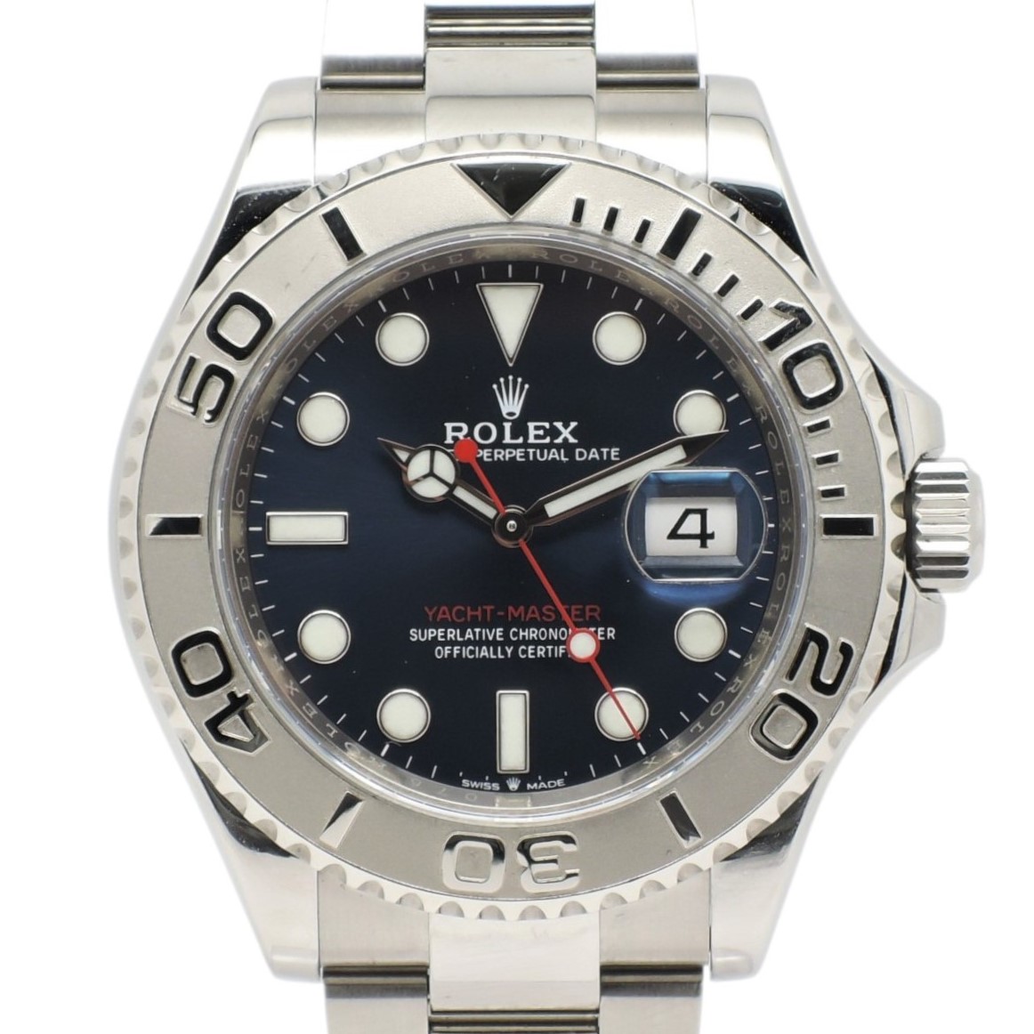 ロレックス ヨットマスター 126622 青 ブルー 17.5㎝ ROLEX Yacht-Master Blue C005345のイメージ画像