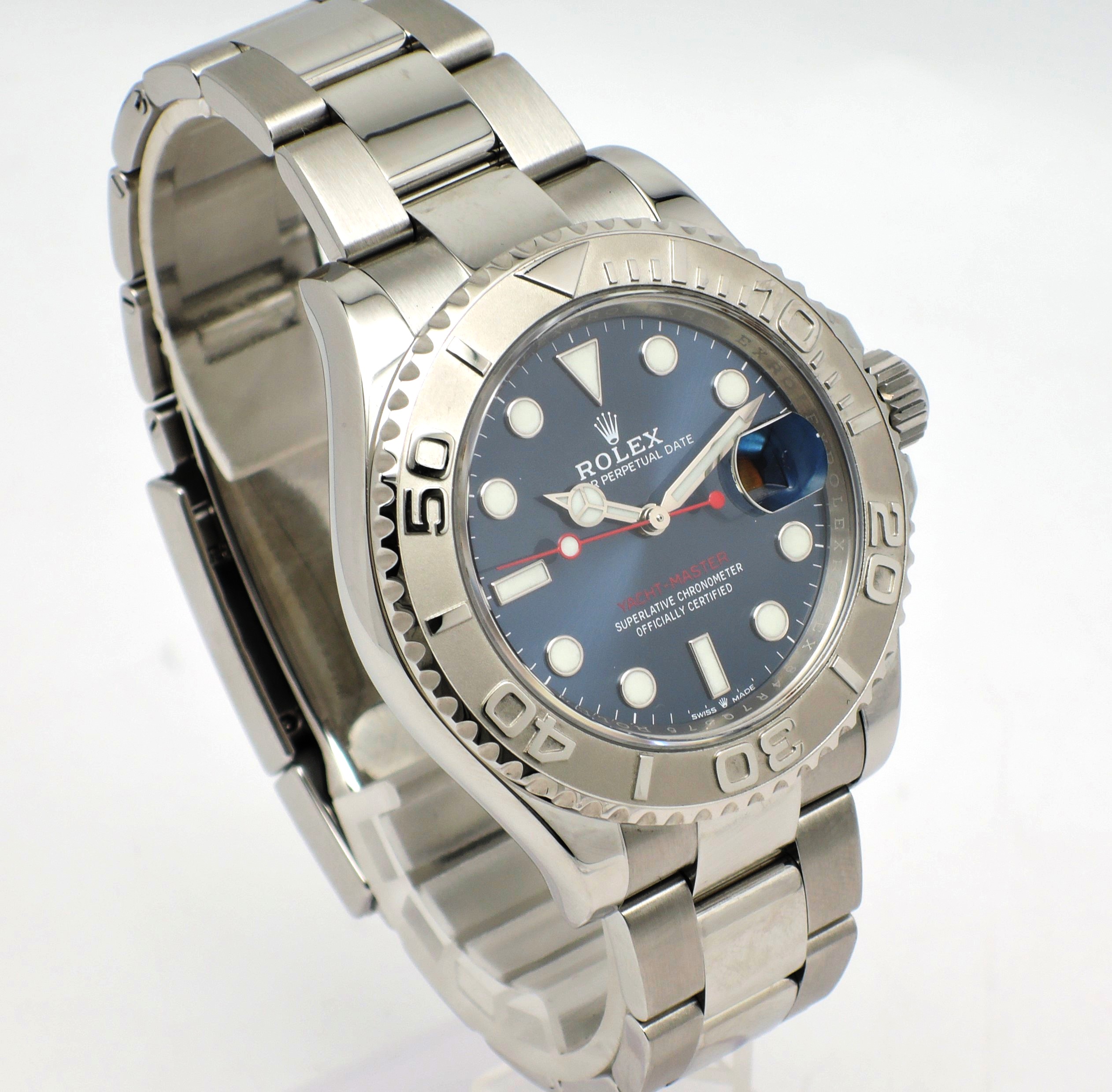 ロレックス ヨットマスター 126622 青 ブルー 17.5㎝ ROLEX Yacht-Master Blue C005345のイメージ画像