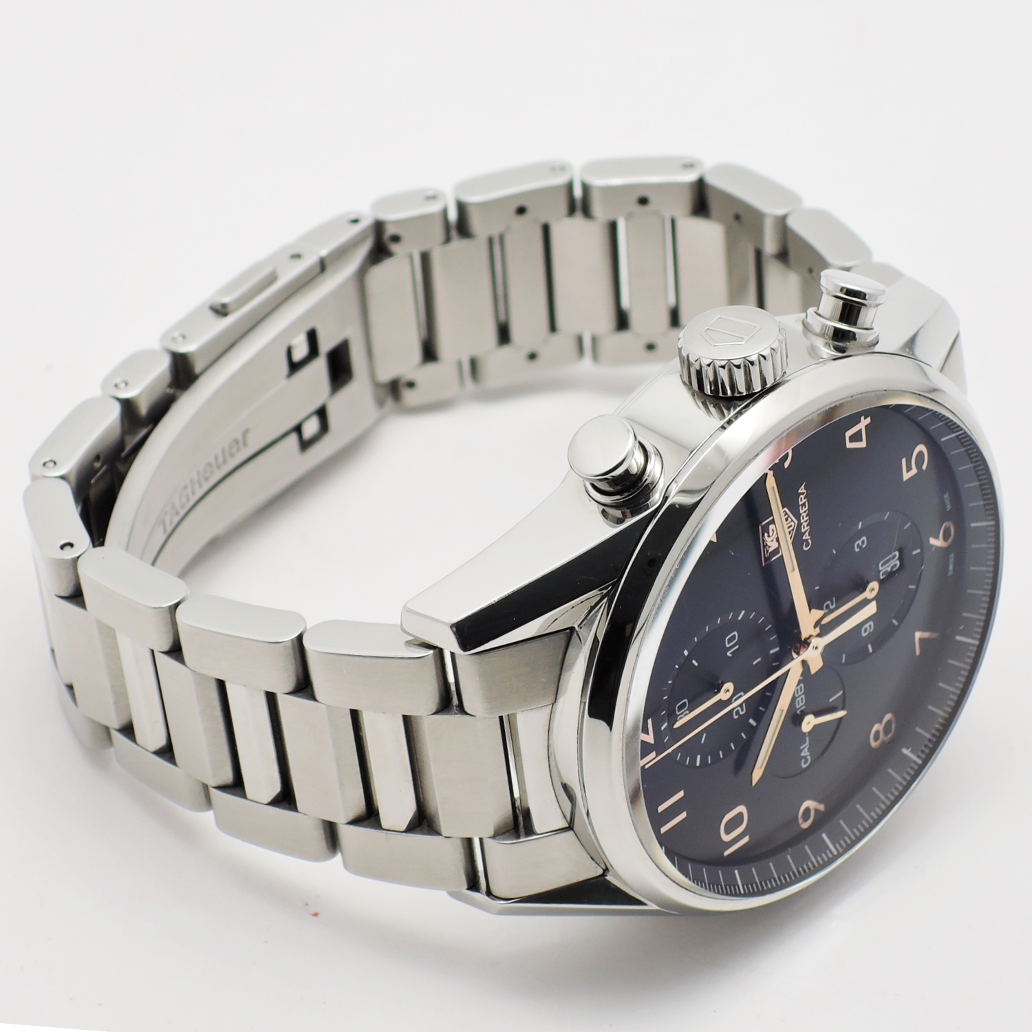 タグホイヤー カラレ キャリバー 1887 CAR2014.BA0799 ブラック AT SS 16cm TAGHEUER Carrera Calibre 1887 C005974のイメージ画像