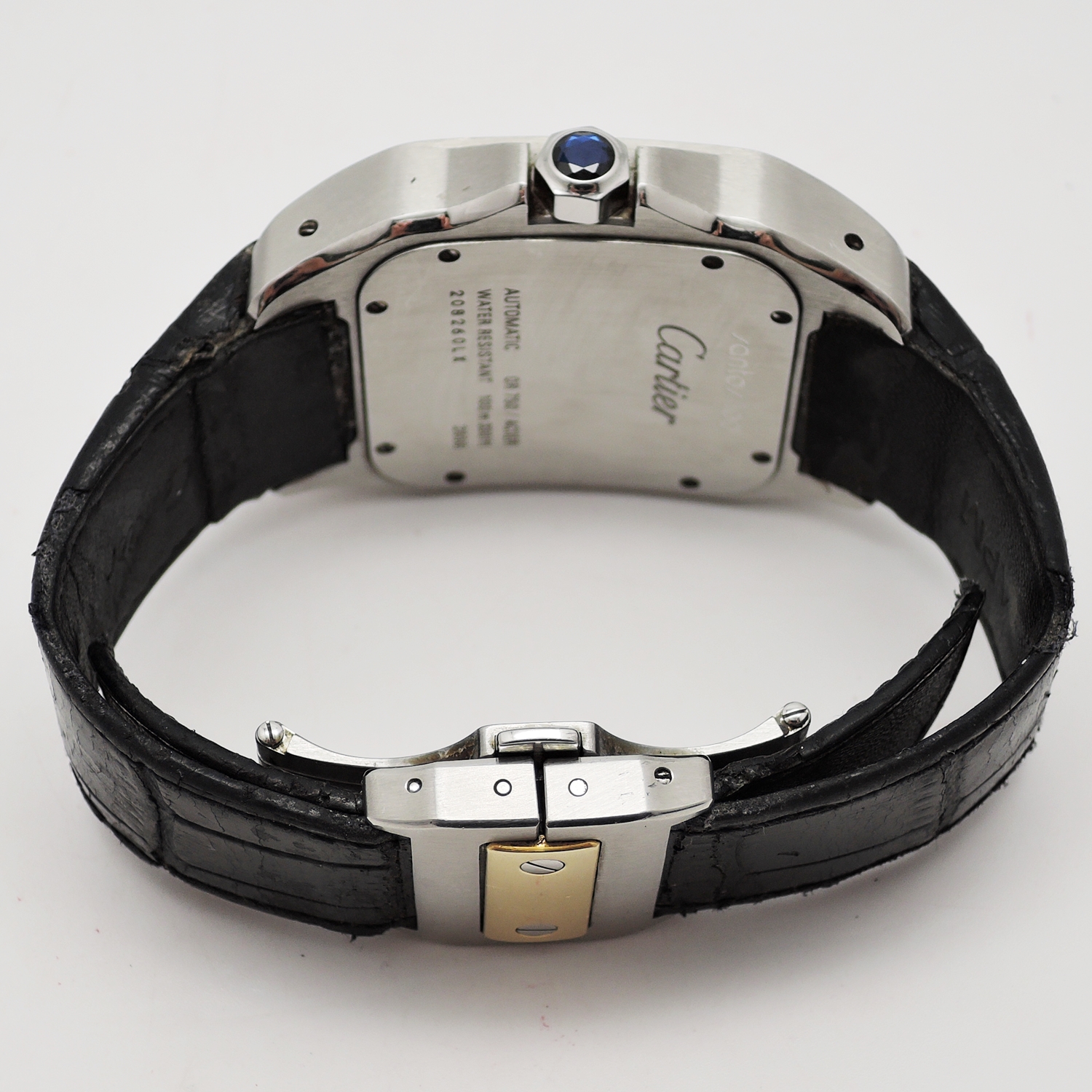 カルティエ サントス100 LM 2656 W20072X7 ホワイトローマン AT 17.5㎝ Cartier Santos100 LM 2656 C006028のイメージ画像
