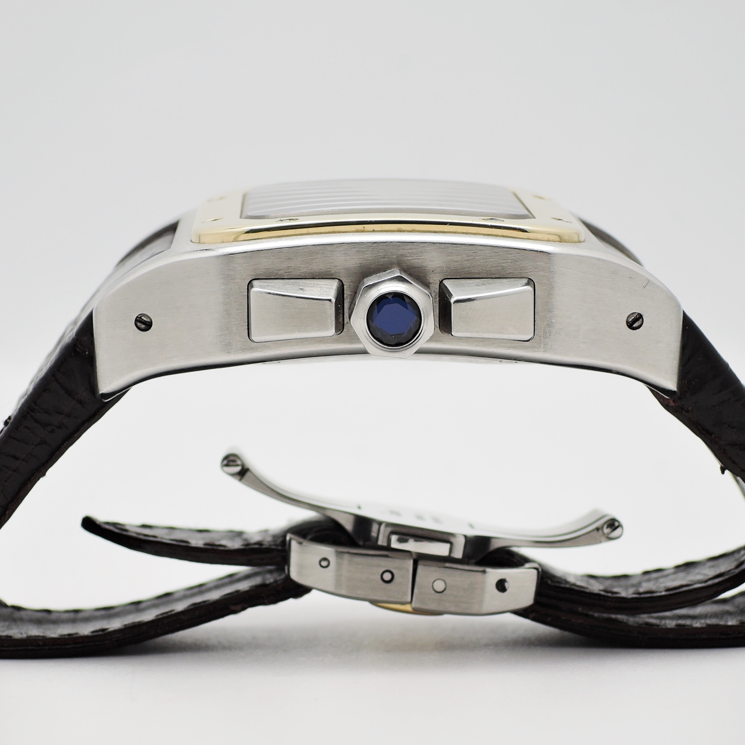 カルティエ サントス 100 クロノブラフ XL 2710 W20091X7 ホワイトローマン 18.5㎝ AT Cartier Santos 100 Chronograph XL 2740 C006029のイメージ画像