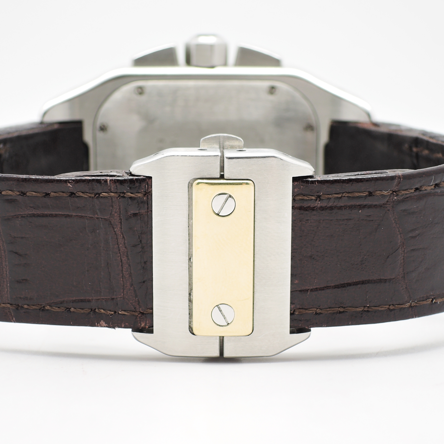カルティエ サントス 100 クロノブラフ XL 2710 W20091X7 ホワイトローマン 18.5㎝ AT Cartier Santos 100 Chronograph XL 2740 C006029のイメージ画像