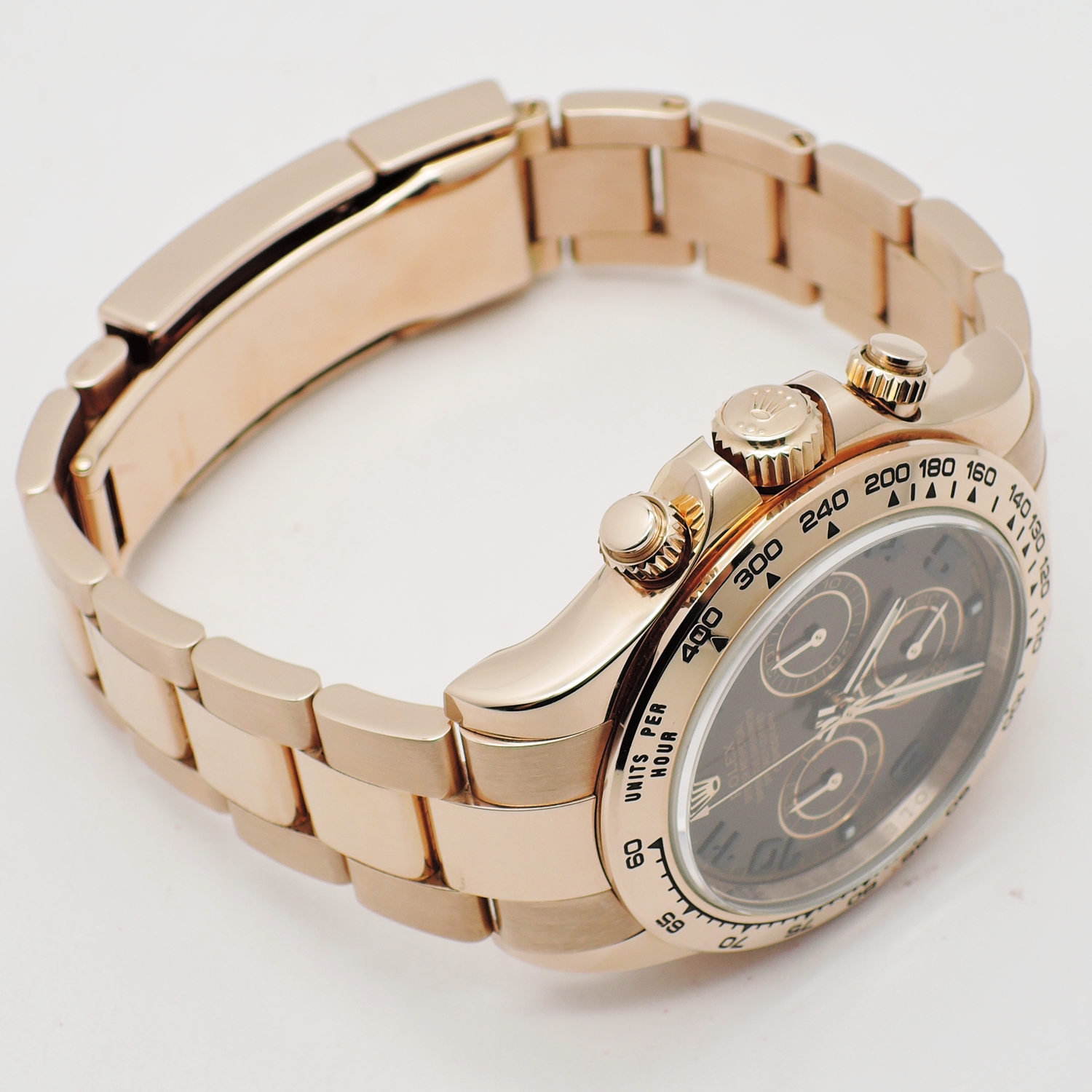 ロレックス デイトナ 40 116505 2018年保証書 チョコレートブラウン アラビア 16.5cm AT ROLEX Daytona 40 Brown Arabia C005611のイメージ画像