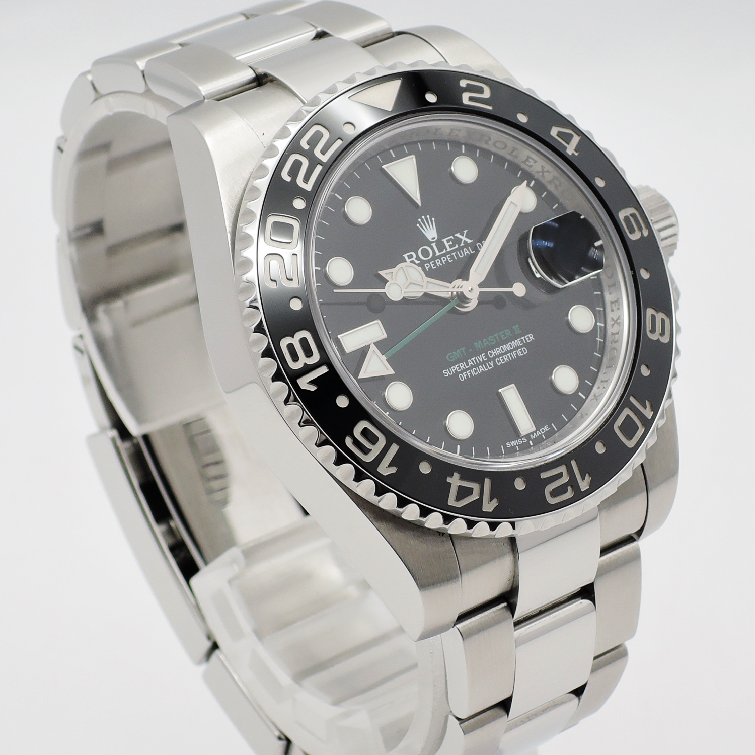 ロレックス GMTマスター 40 116710LN ランダム番 ブラック AT 18㎝ ROLEX GMT-MasterⅡ 40 Black C005719のイメージ画像