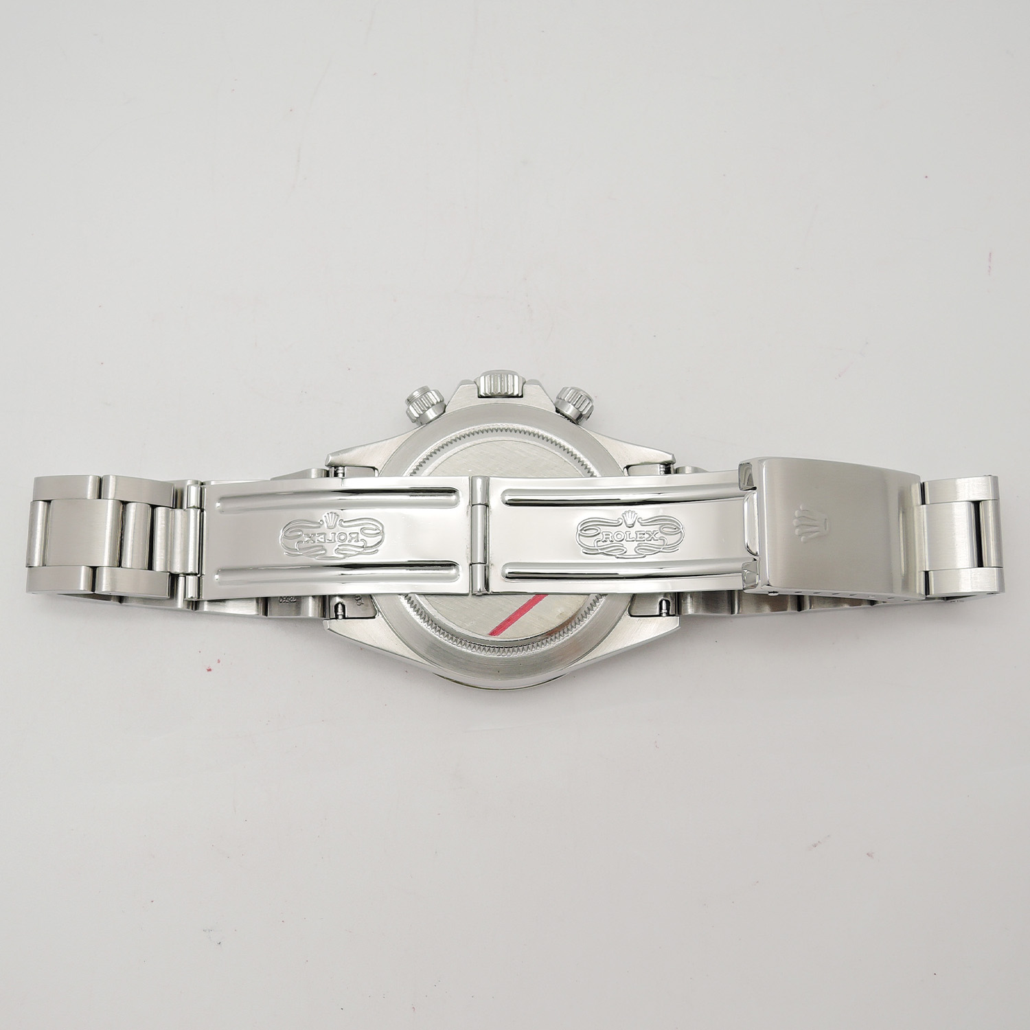 ロレックス デイトナ 16520 黒 L番 マーク1/200タキ/逆6/段落ち 17.5cm AT ROLEX Daytona Black Floating Cosmograph C006327のイメージ画像